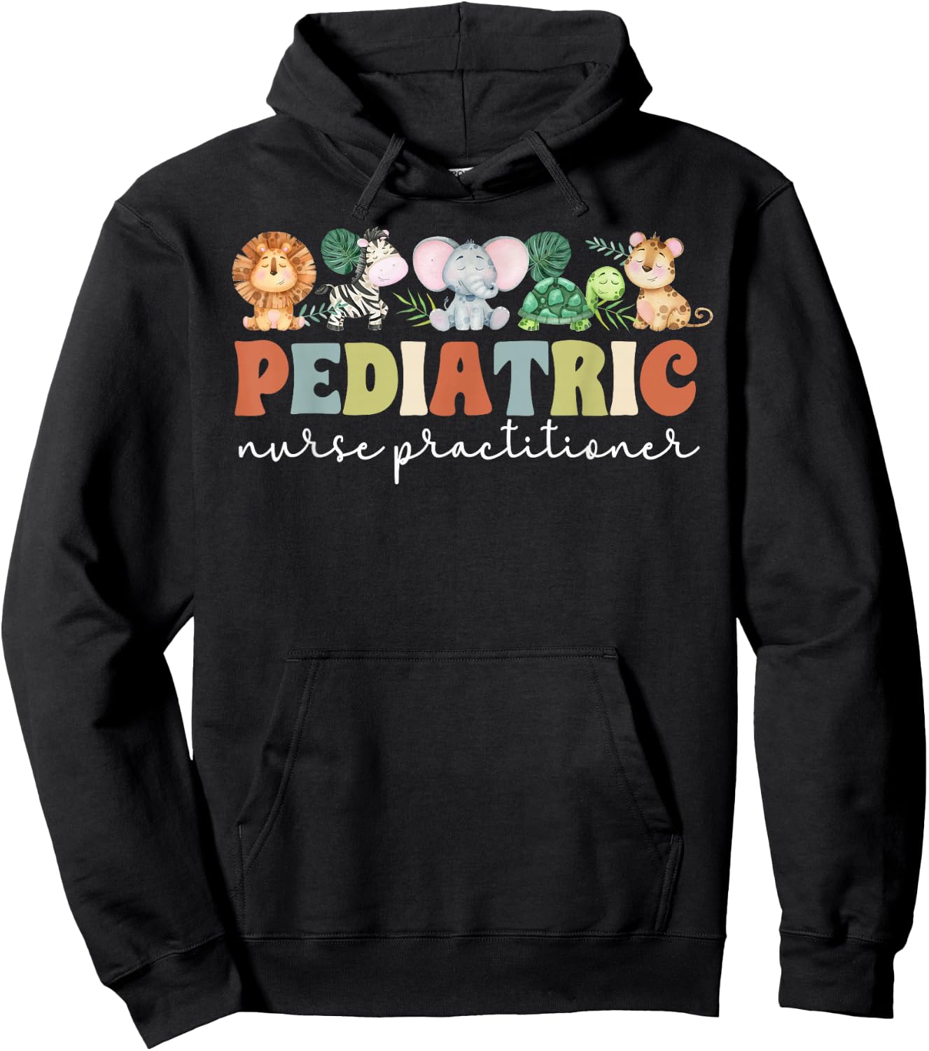 Pediatric Nurse Practitioner Pediatric NP Appreciation Hoodie - Hoodie | Black