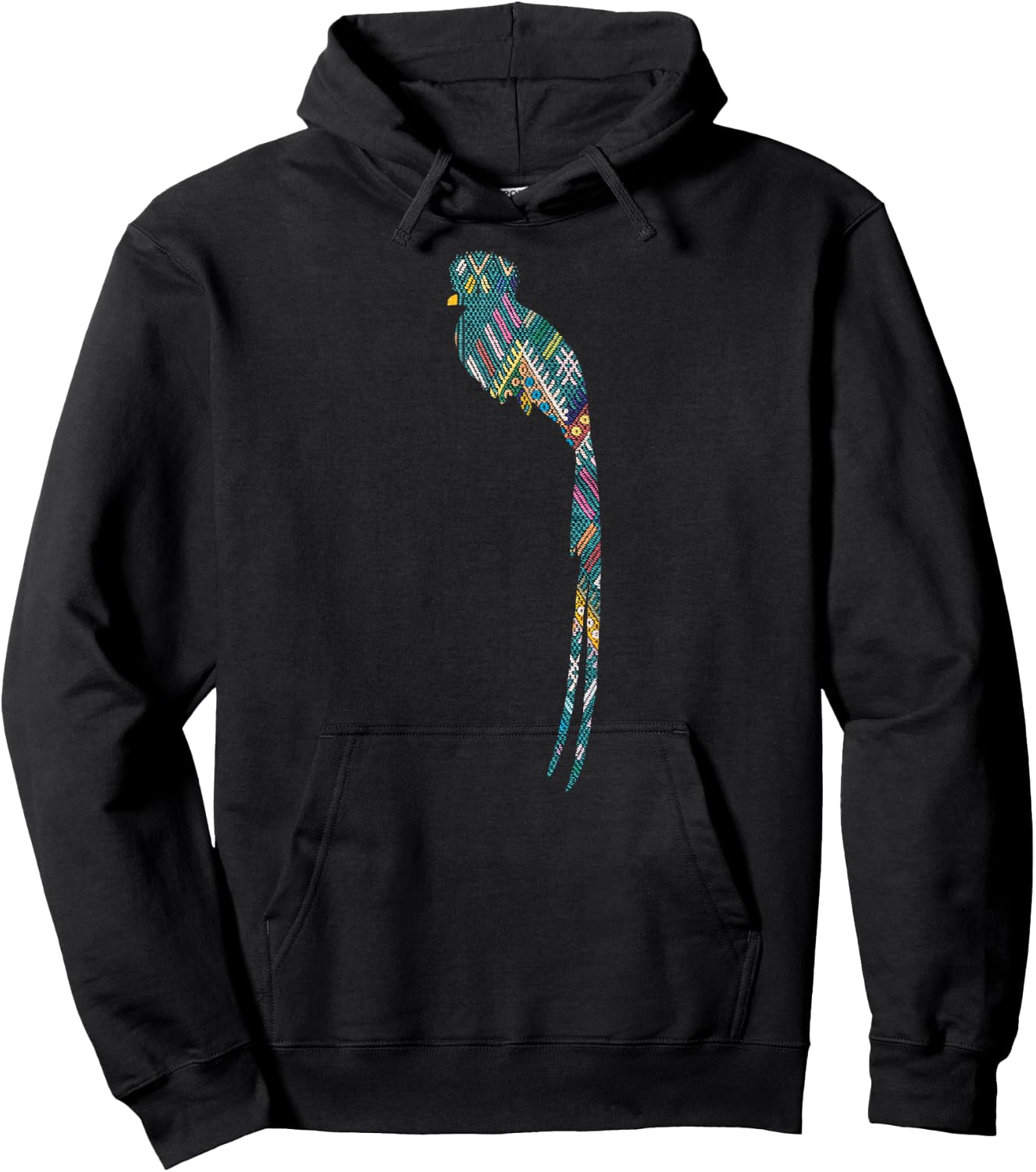 Quetzal Guatemala Chapin Antigua Tikal Tradicional Maya 502 Hoodie - Hoodie | Black