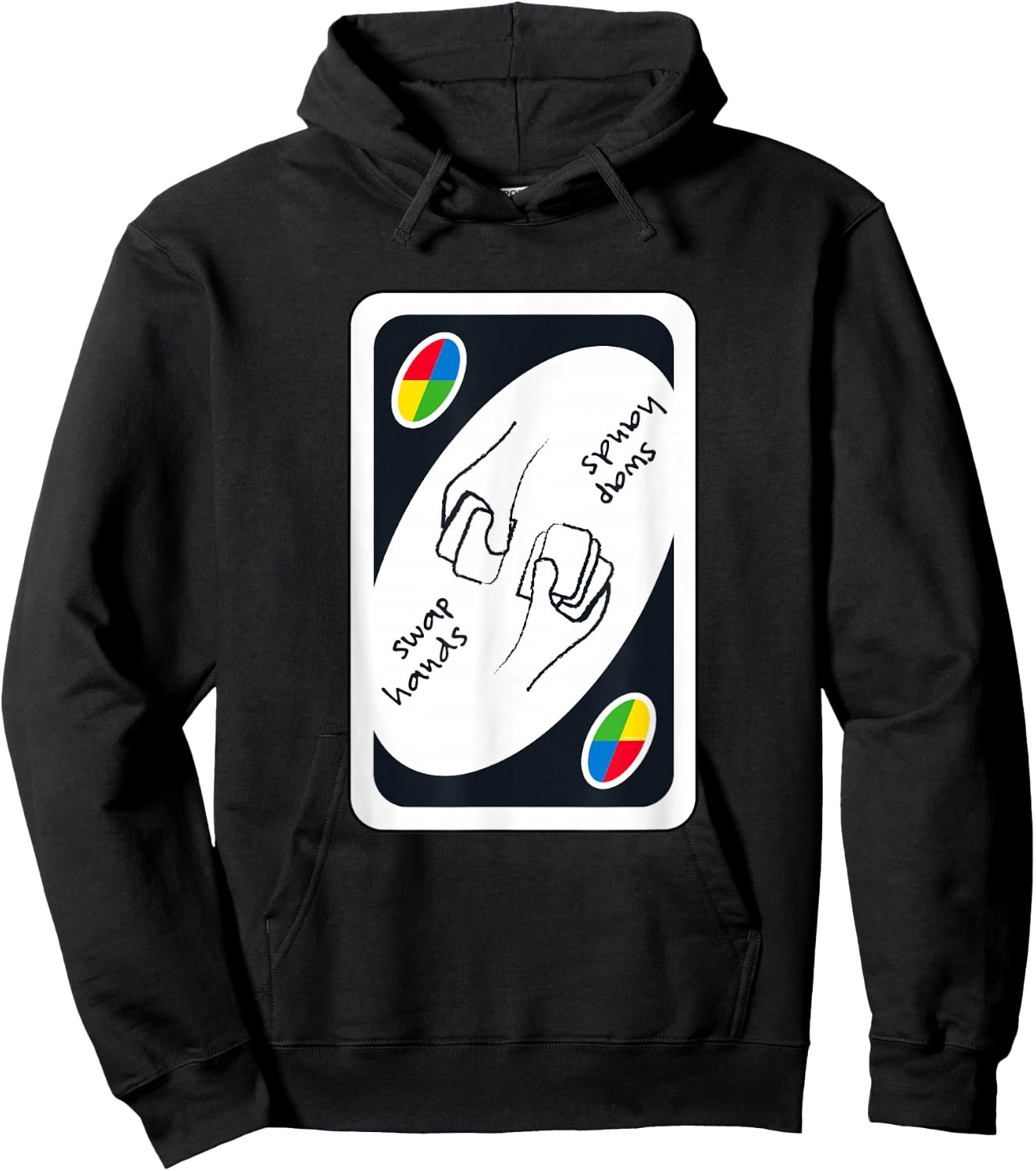 UNO - Swap Hands Hoodie - Hoodie | Black