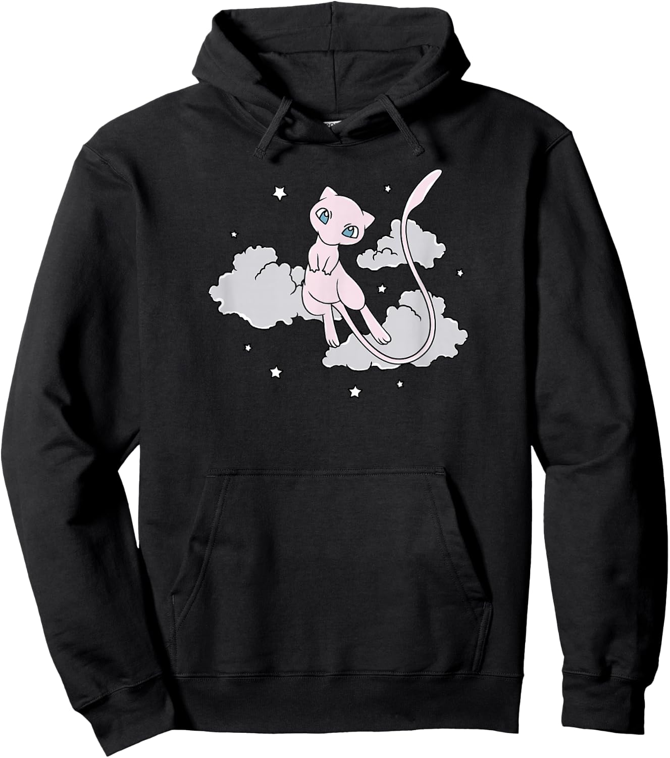 Pokémon - Mew Celestial Stars Mythical Psychic Type Gen 1 Hoodie - Hoodie | Black