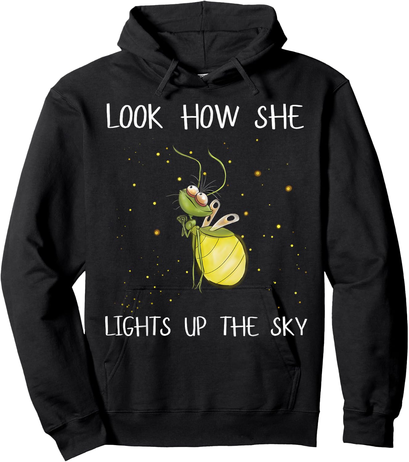 Firefly Ray Firefly Princess and The Frog Funny Meme Hoodie - Hoodie | Black