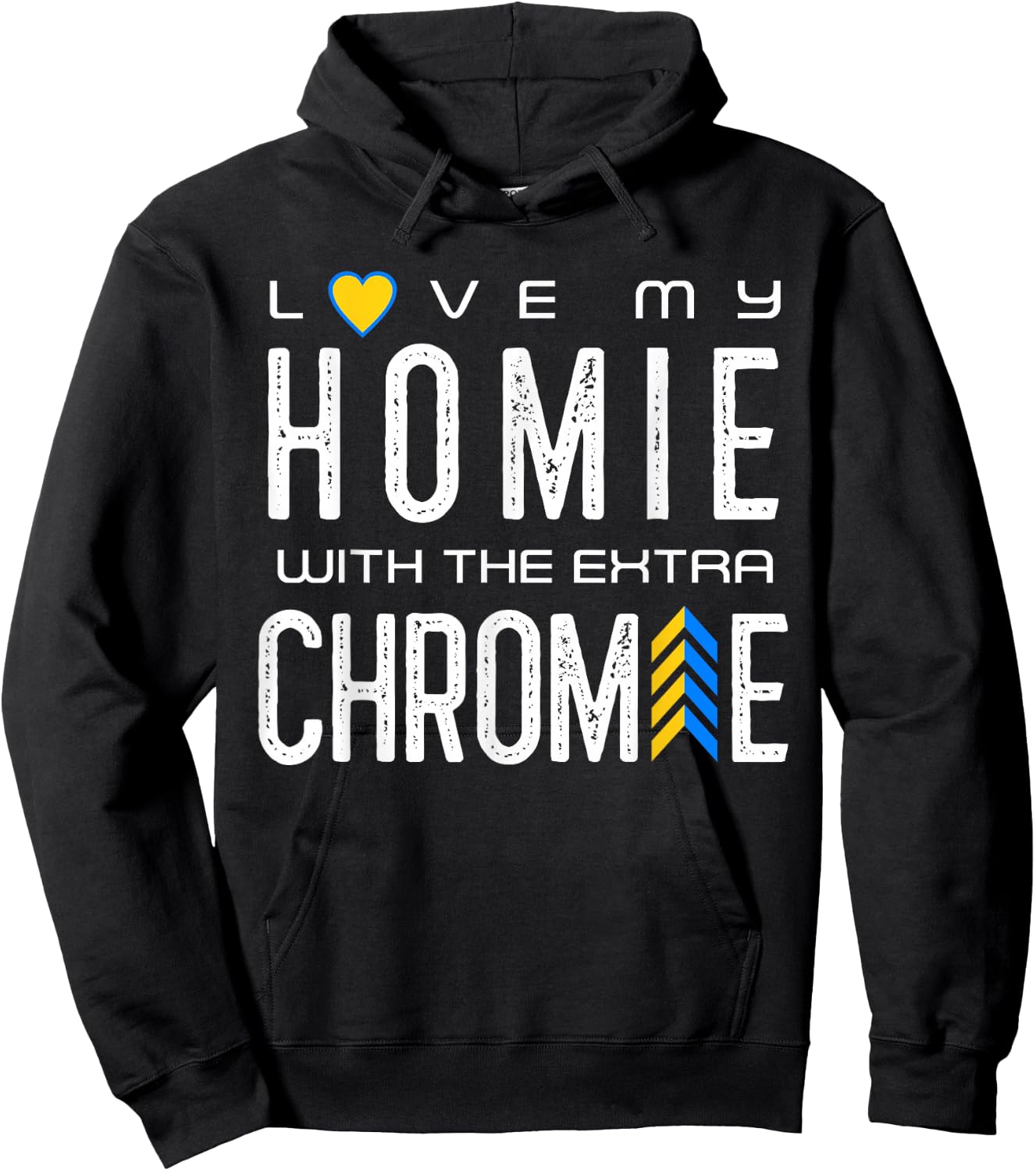 National Down Syndrome Awareness Cute Extra Chromosome T21 Hoodie - Hoodie | Black