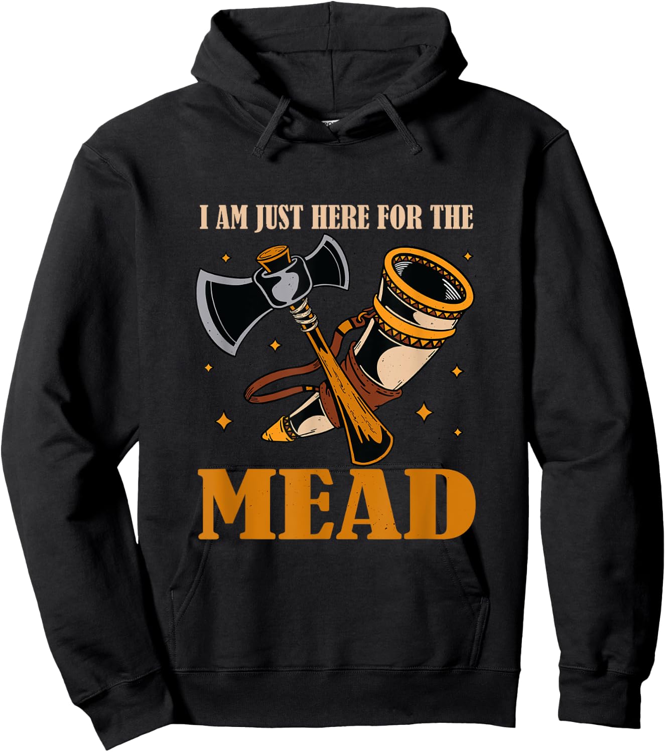 I am just here for the Mead Hoodie - Hoodie | Black