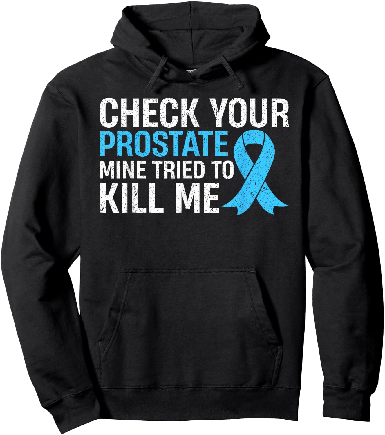 Prostate Cancer Free Awareness Month Survivor Hoodie - Hoodie | Black