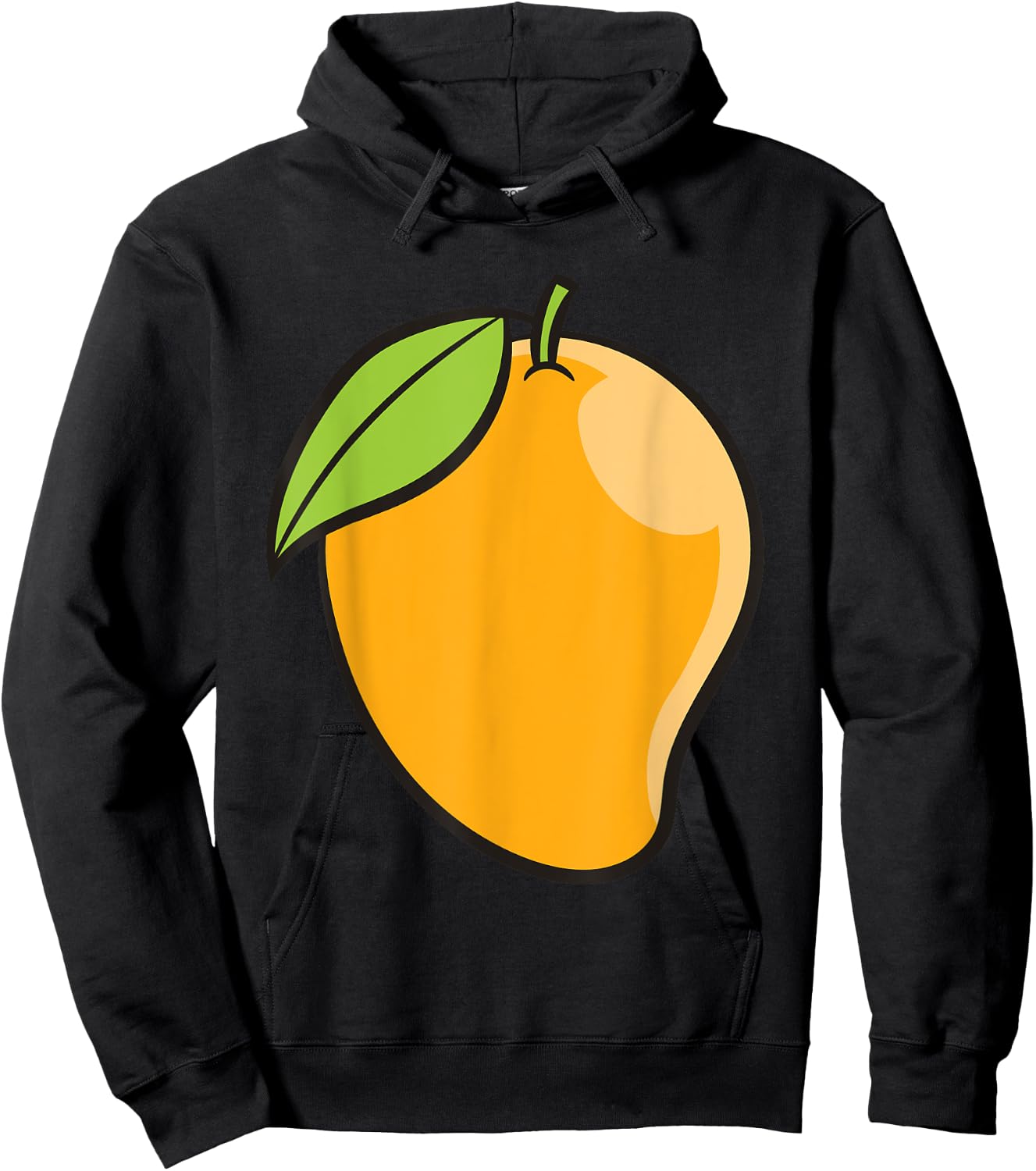 Mango Costume Lazy Halloween Costume Funny Mango Hoodie - Hoodie | Black
