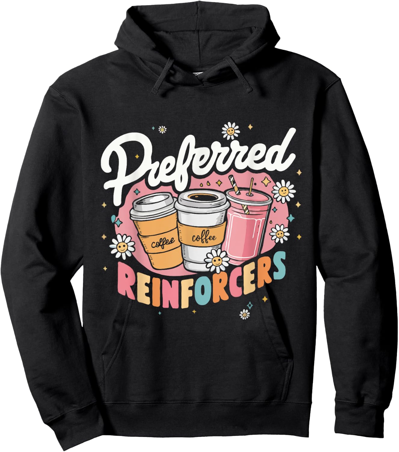Preferred Reinforcers ABA Therapist ABA Therapy Hoodie - Hoodie | Black