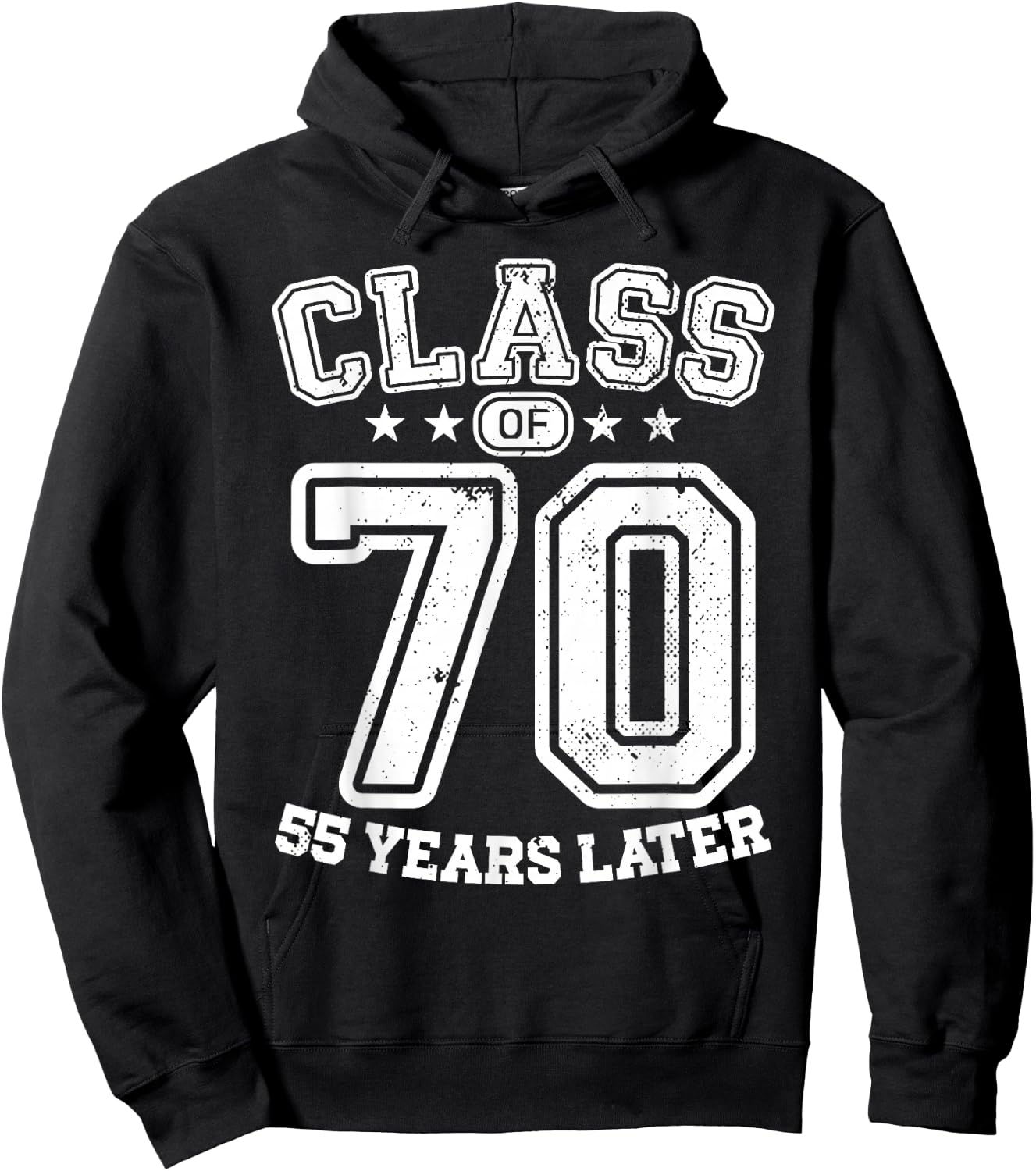 Class 70 55th High School Alumni 55 Yrs 2025 College Reunion Hoodie - Hoodie | Black