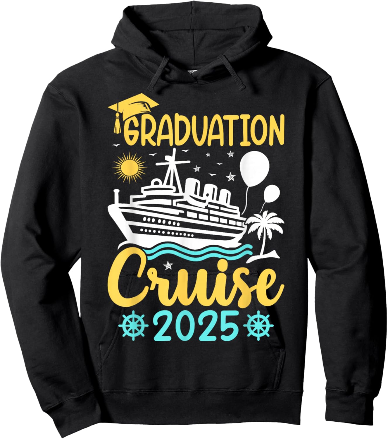 Graduation Cruise 2025 - Graduation Cruising Cruise Vacation Hoodie - Hoodie | Black