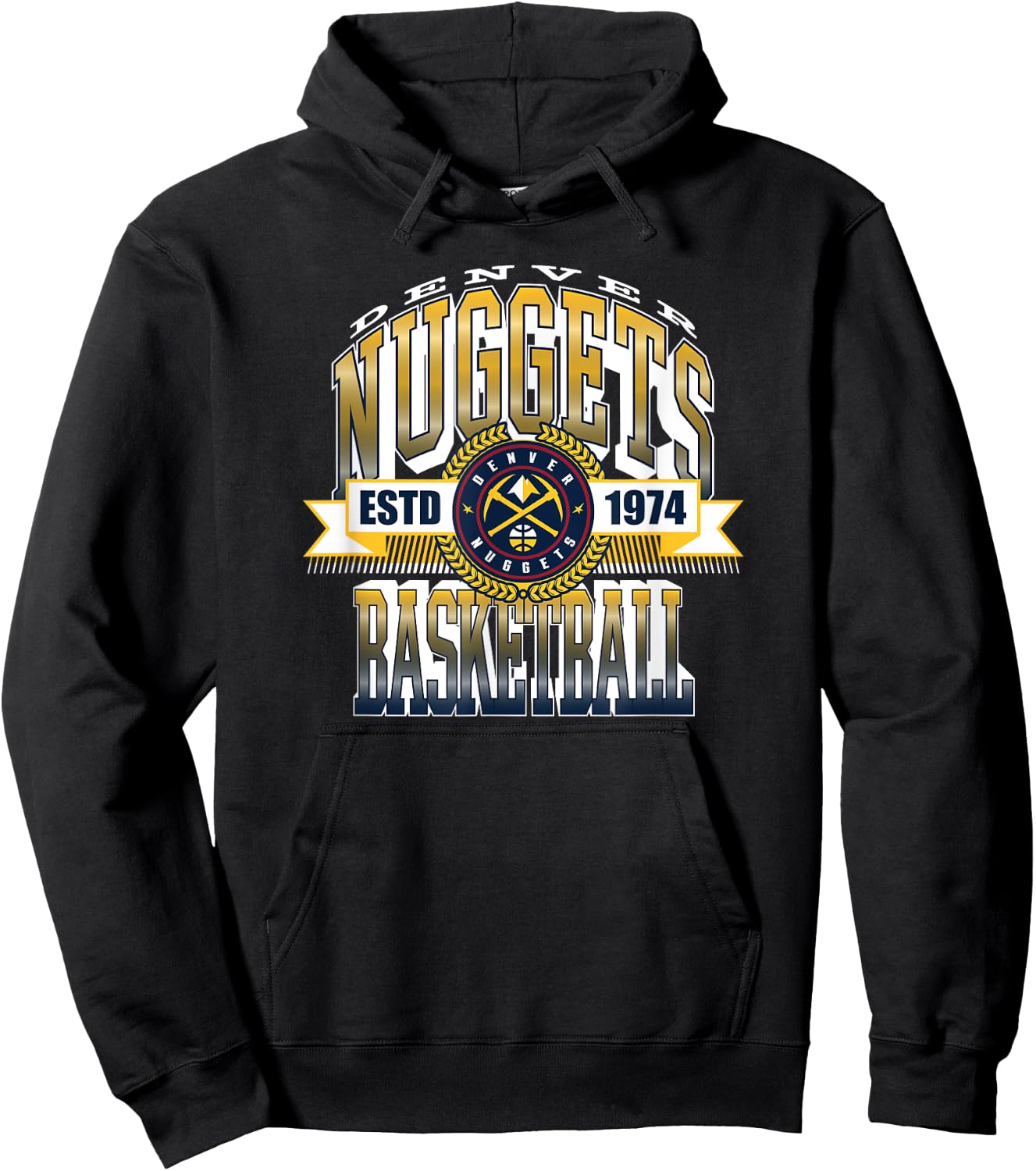 NBA Denver Nuggets Gametime Hoodie - Hoodie | Black