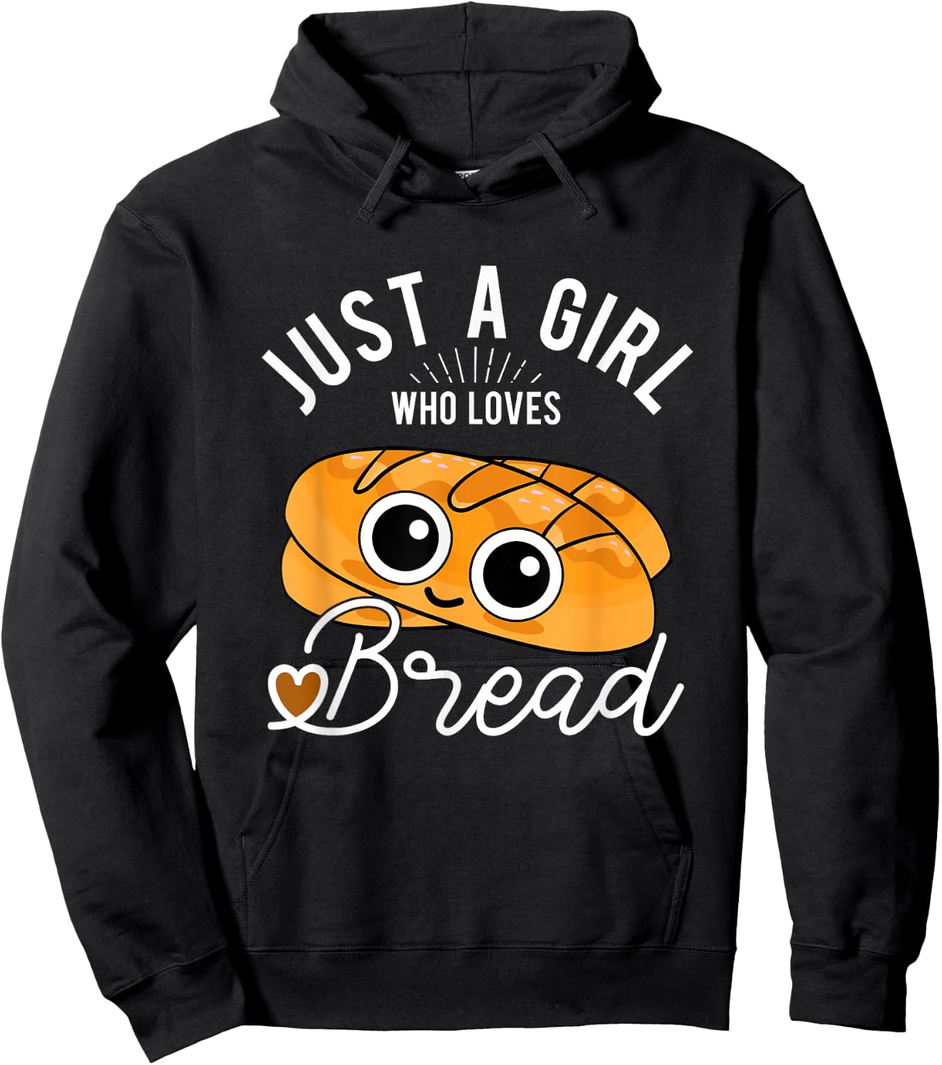 Just A Girl Who Loves Bread Breadmaker Baking Funny Baker Hoodie - Hoodie | Black