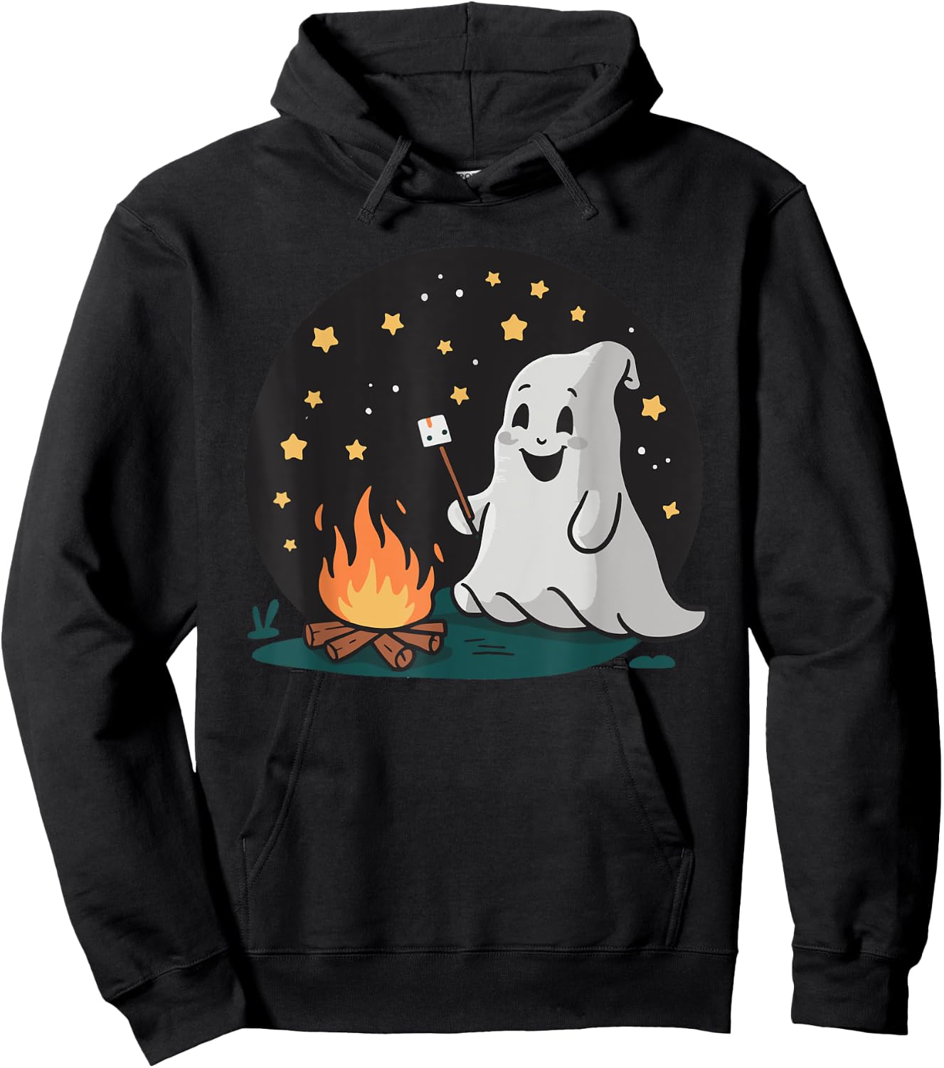 Ghost Camping Hoodie - Hoodie | Black