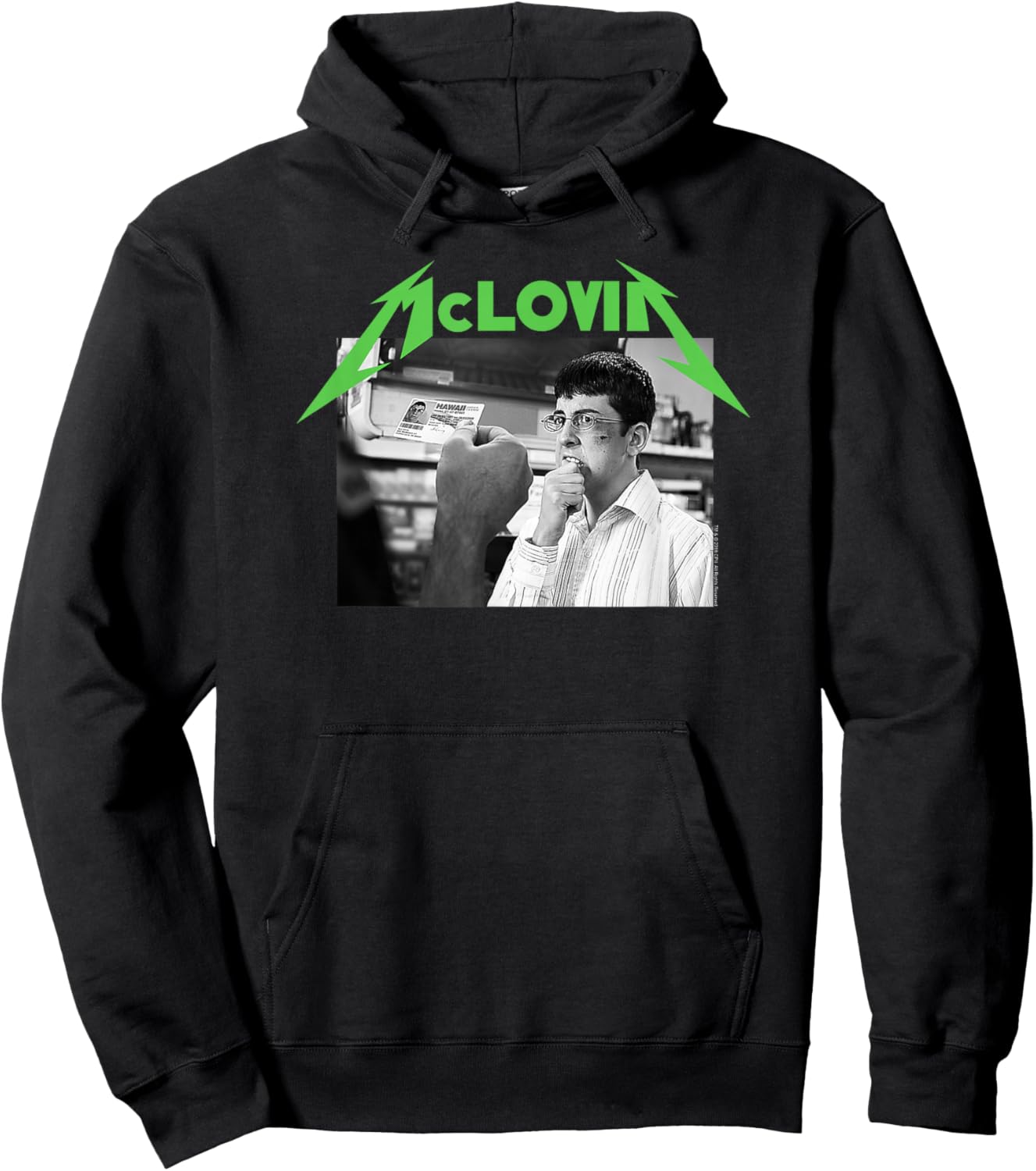 Superbad McLovin Metal Hoodie - Hoodie | Black
