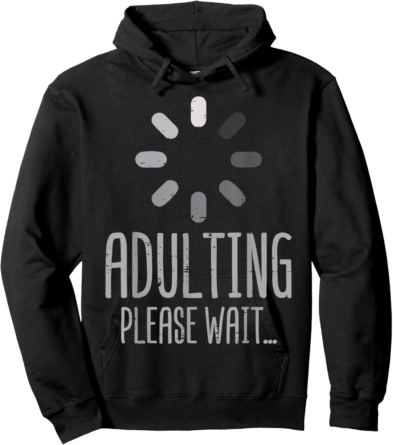 18th Birthday Adulting Please Wait 18 Years Old Men Women Hoodie - Hoodie | Black