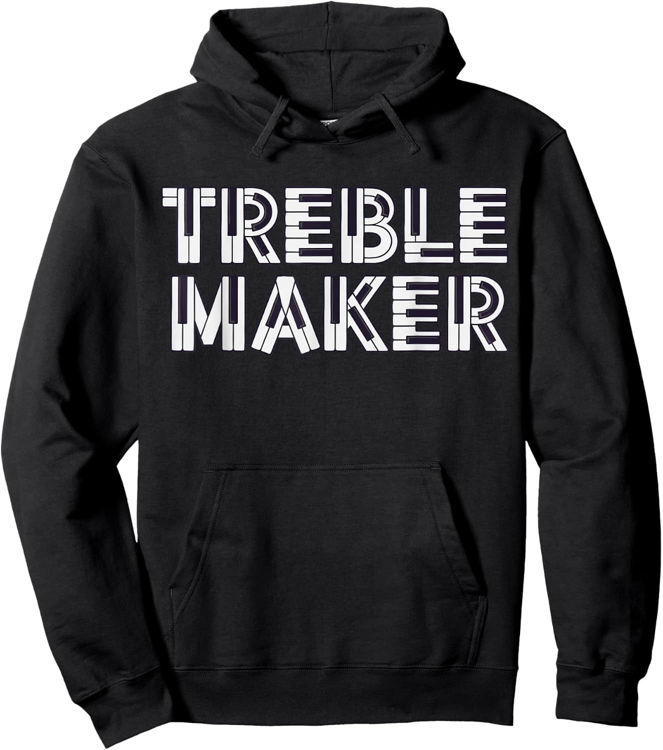 Treble Maker, Funny Piano Pianist Hoodie - Hoodie | Black