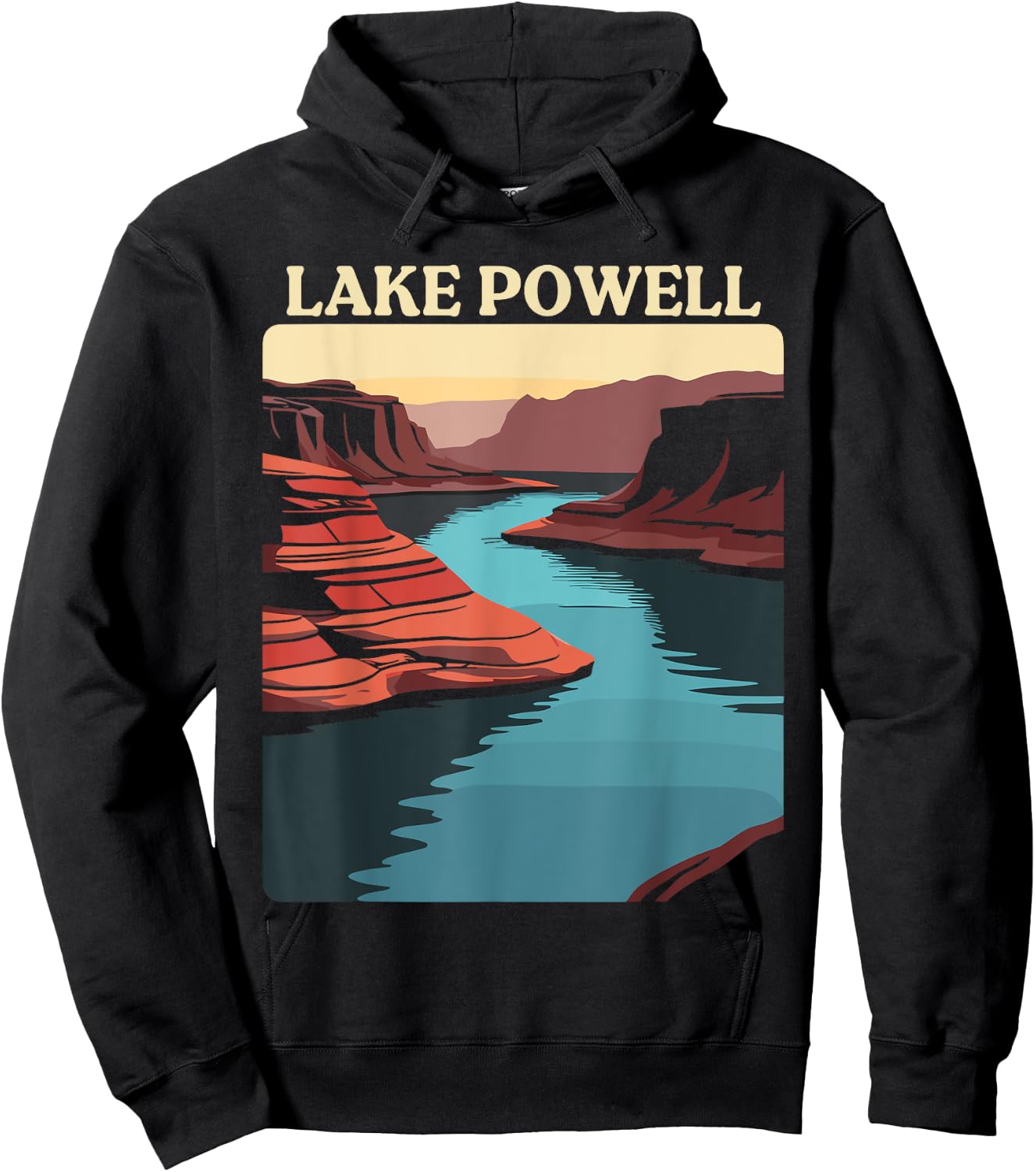 Lake Powell Utah, Lake Powell Hoodie - Hoodie | Black