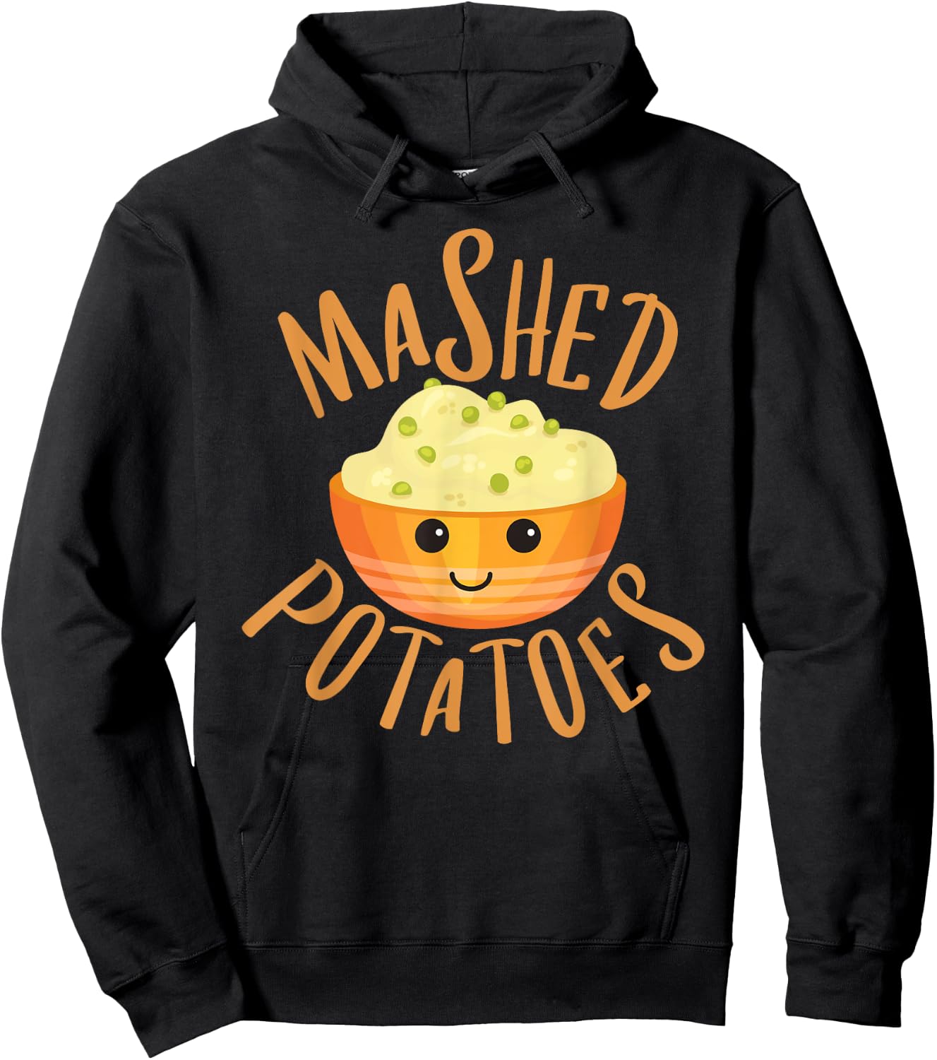 Mashed Potatoes & Gravy Matching Halloween Best Friends Hoodie - Hoodie | Black