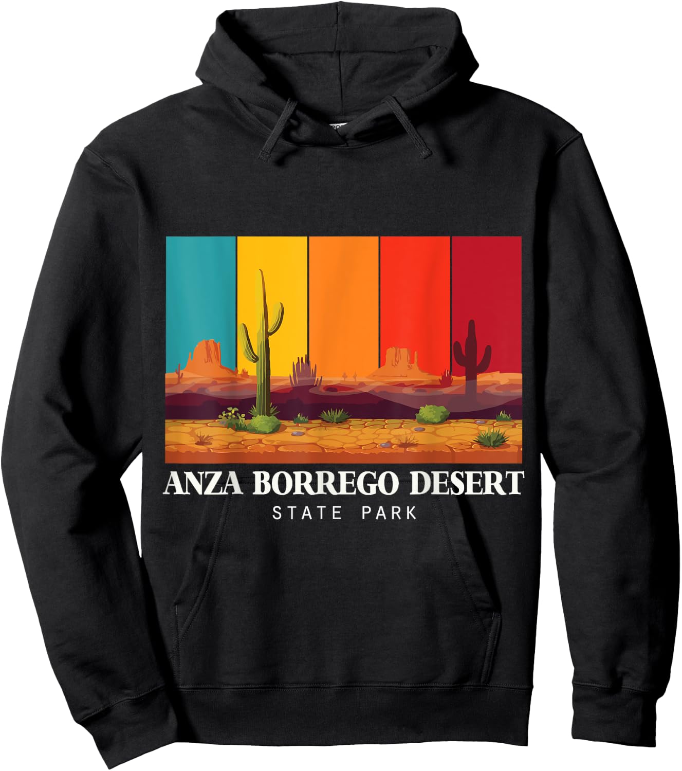 Anza Borrego Desert State Park Cactus Souvenir Colorado Hoodie - Hoodie | Black