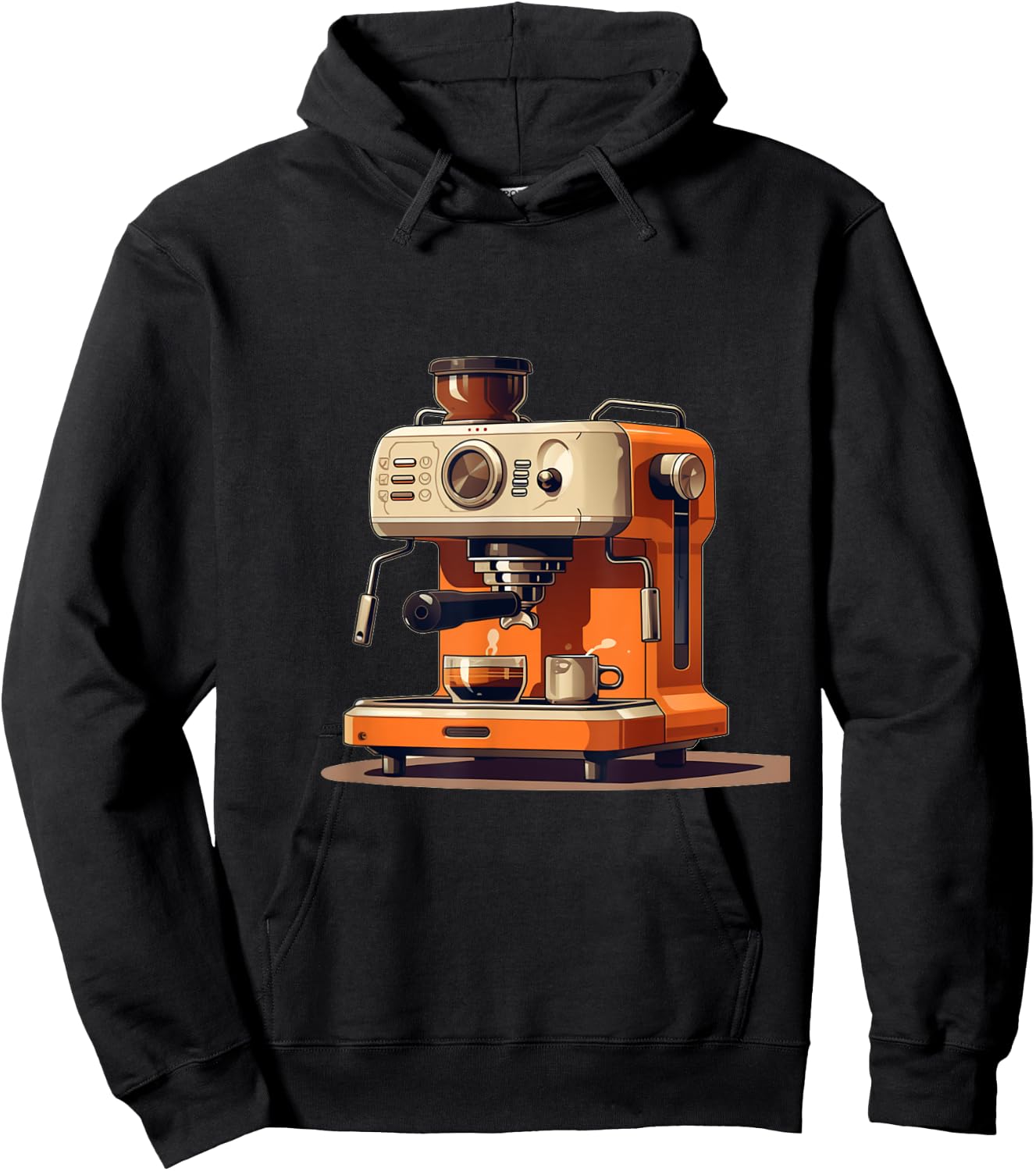Professional Bean-to-cup coffee machine costume Hoodie - Hoodie | Black