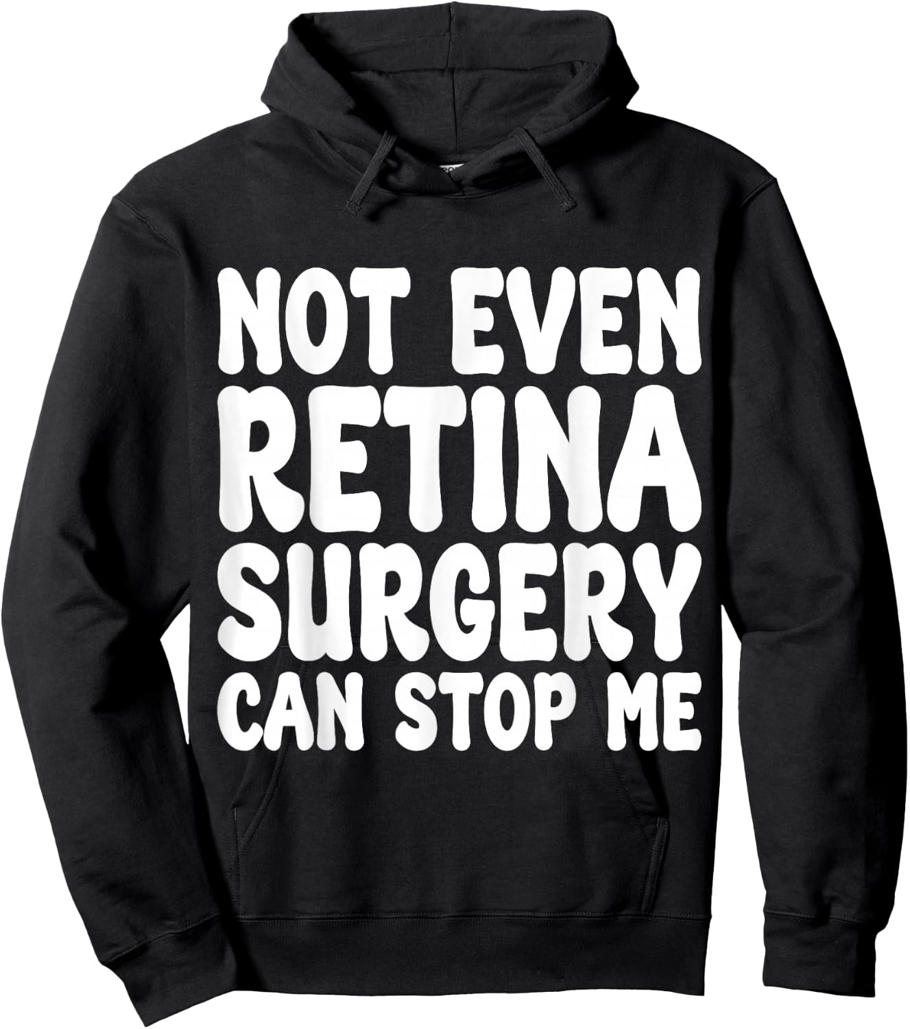 Funny Retina Surgery, Eye Operation Recovery Hoodie - Hoodie | Black