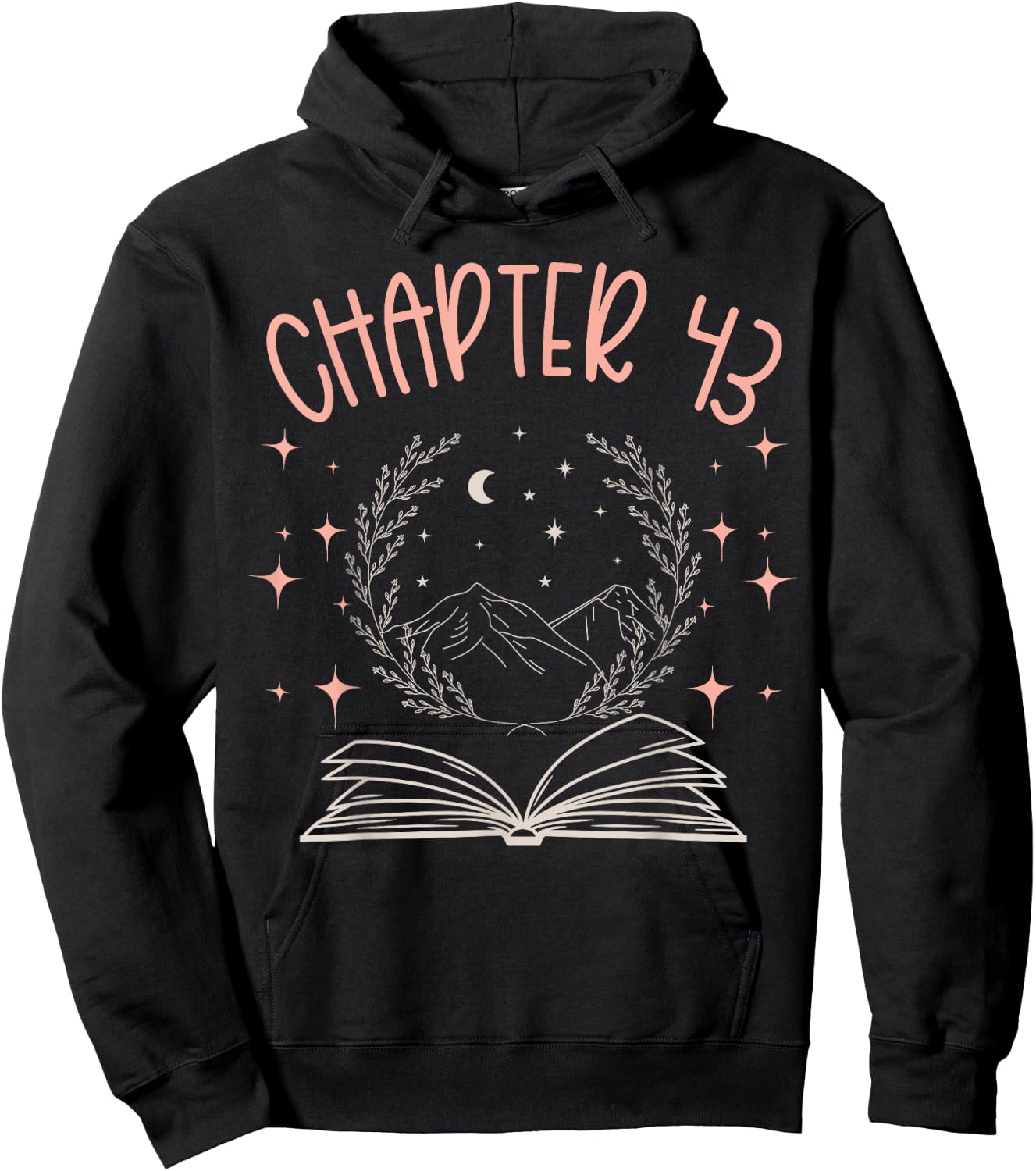 43rd Birthday Women Book Lovers Chapter 43 Its My Birthday Hoodie - Hoodie | Black
