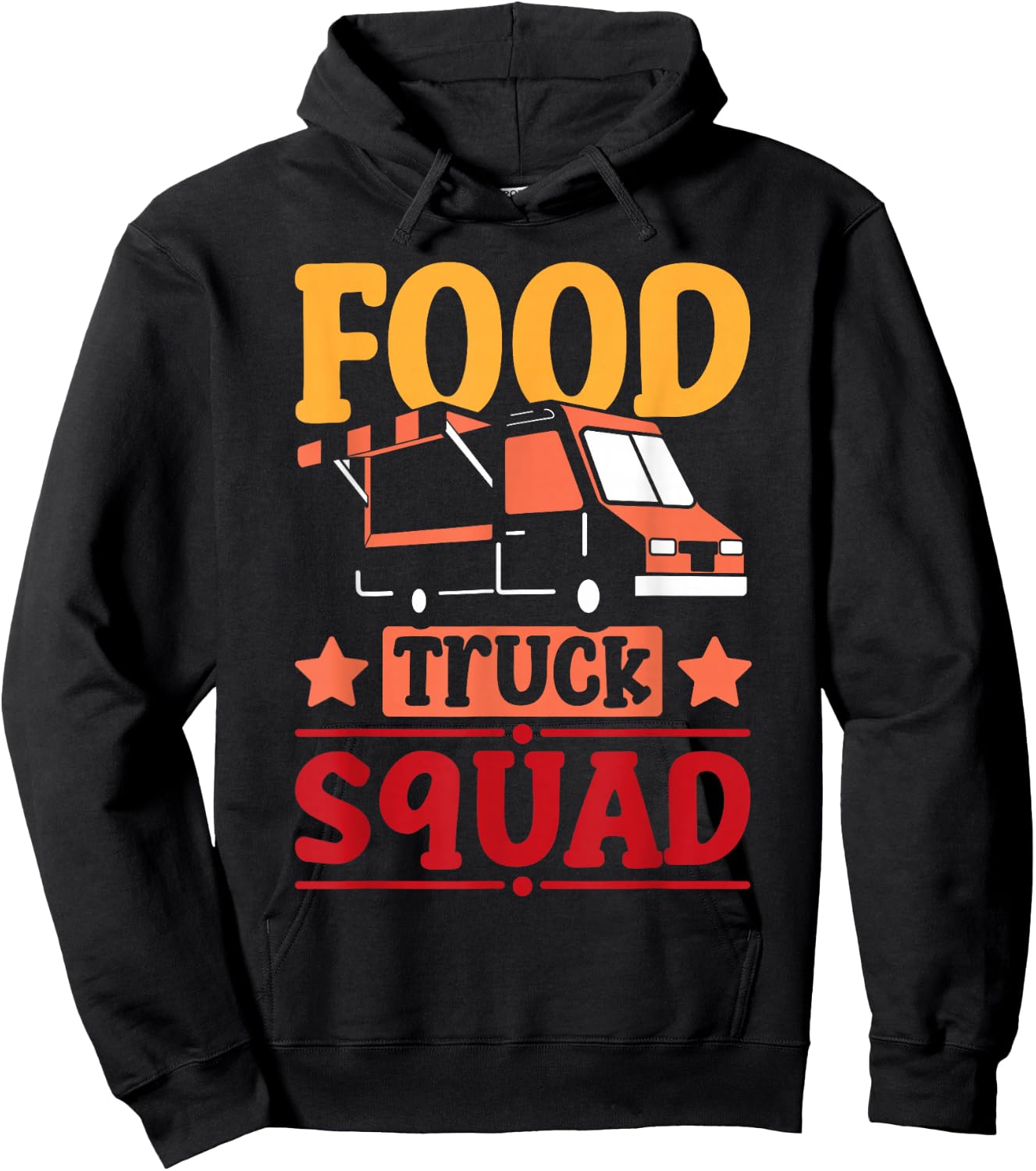Food Truck Squad Street Food Mobile Kitchen Hoodie - Hoodie | Black