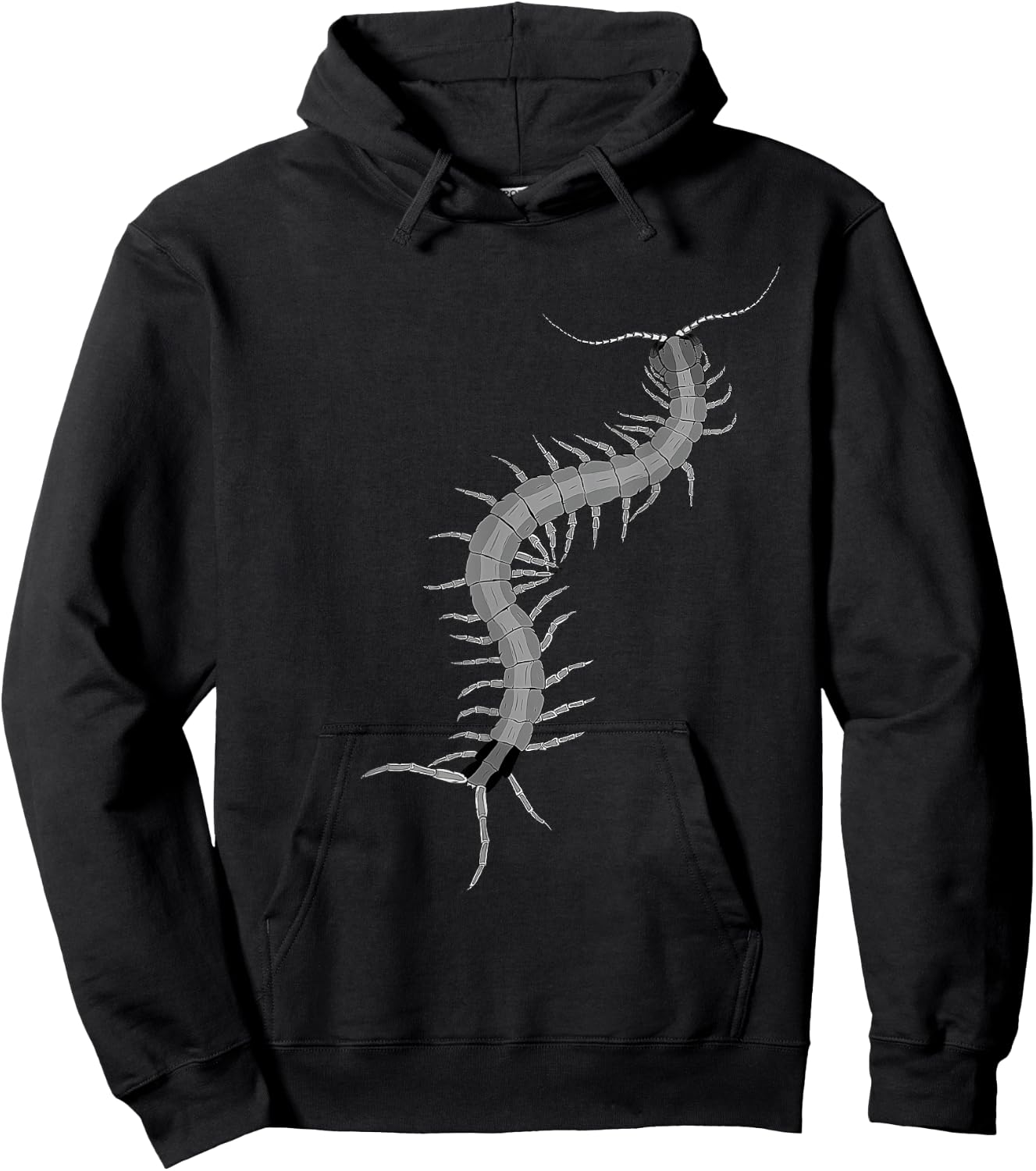 Giant Centipede Bug Hunter Hoodie - Hoodie | Black