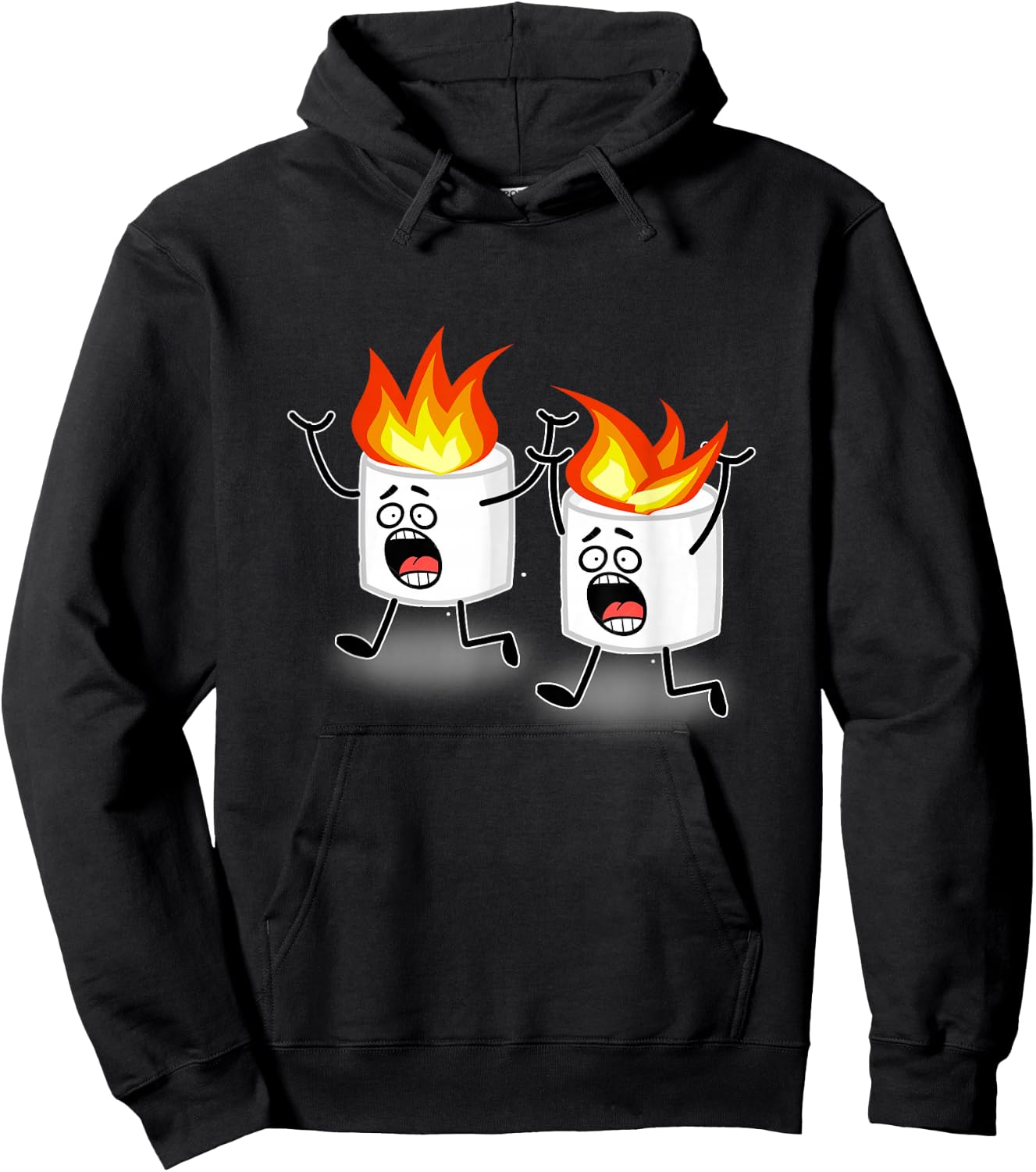 Children's Camp Camping Funny Boys Kids Hoodie - Hoodie | Black