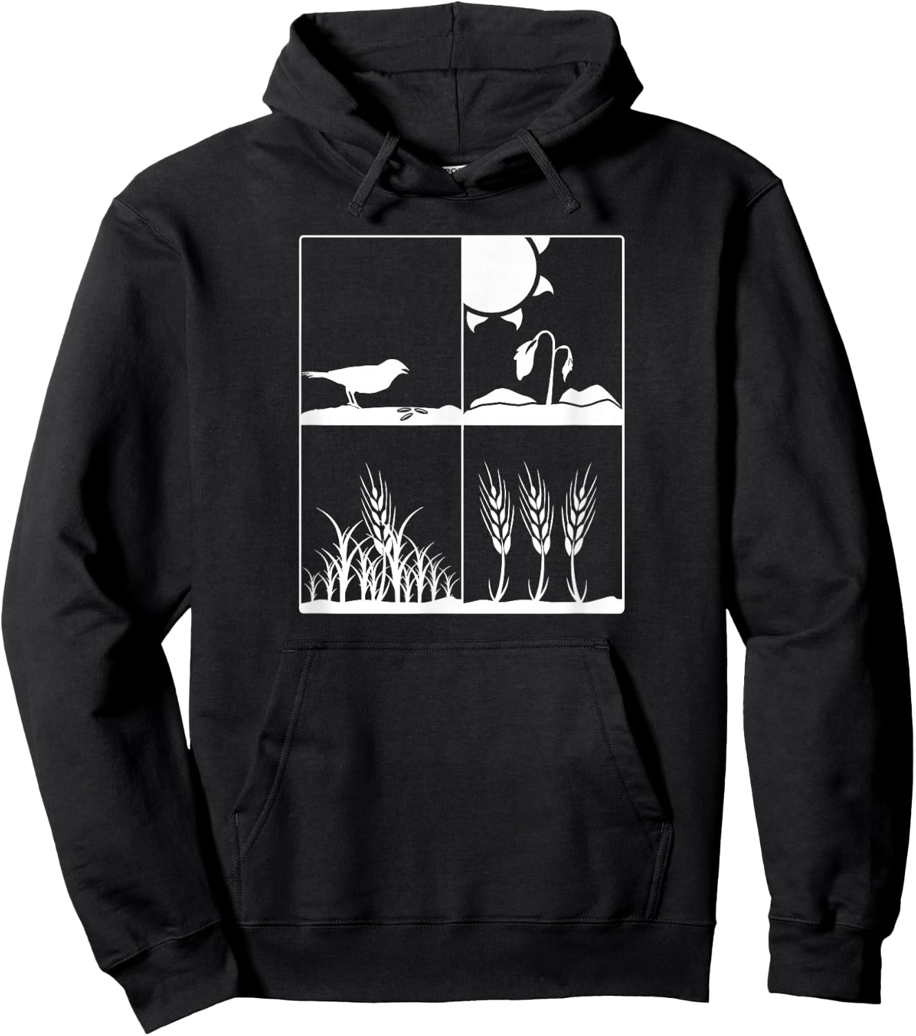 Parable of the Sower Christian Hoodie - Hoodie | Black