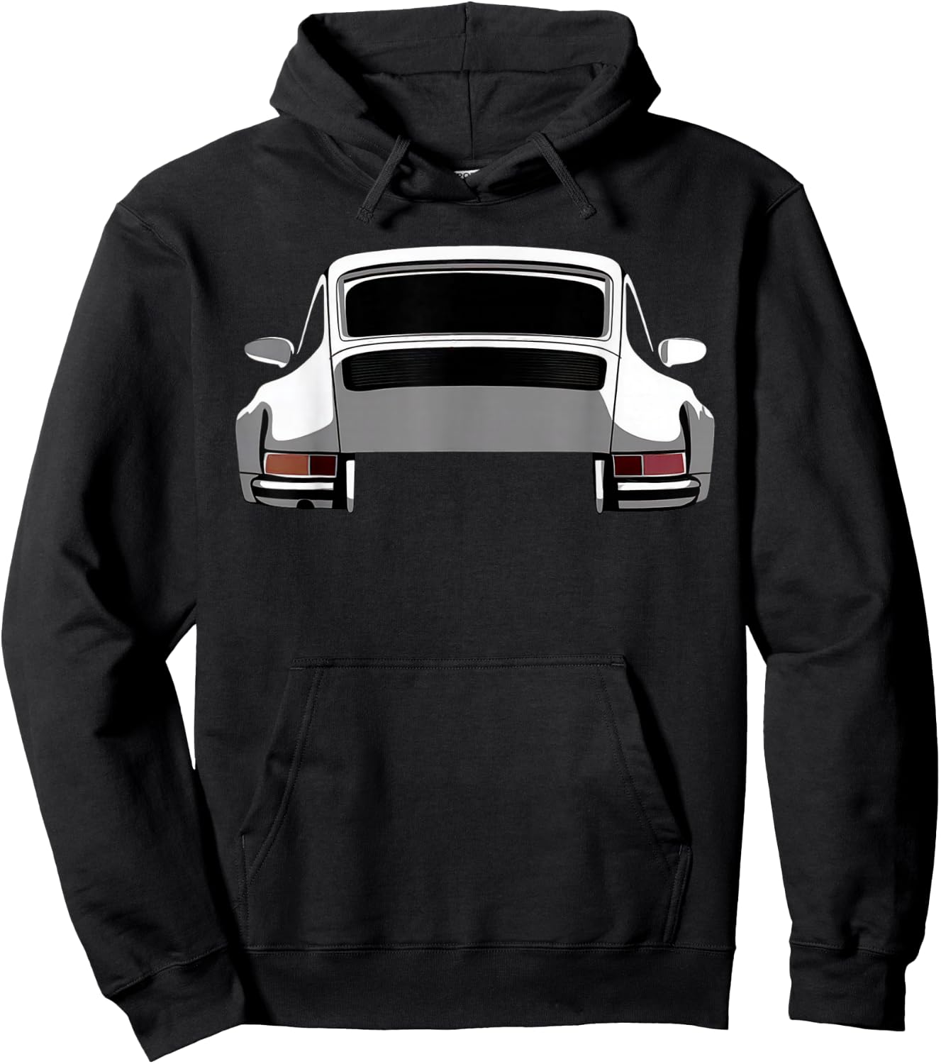 Legendary Racing Sports Car Iconic Racing Car 911 Silhouette Hoodie - Hoodie | Black