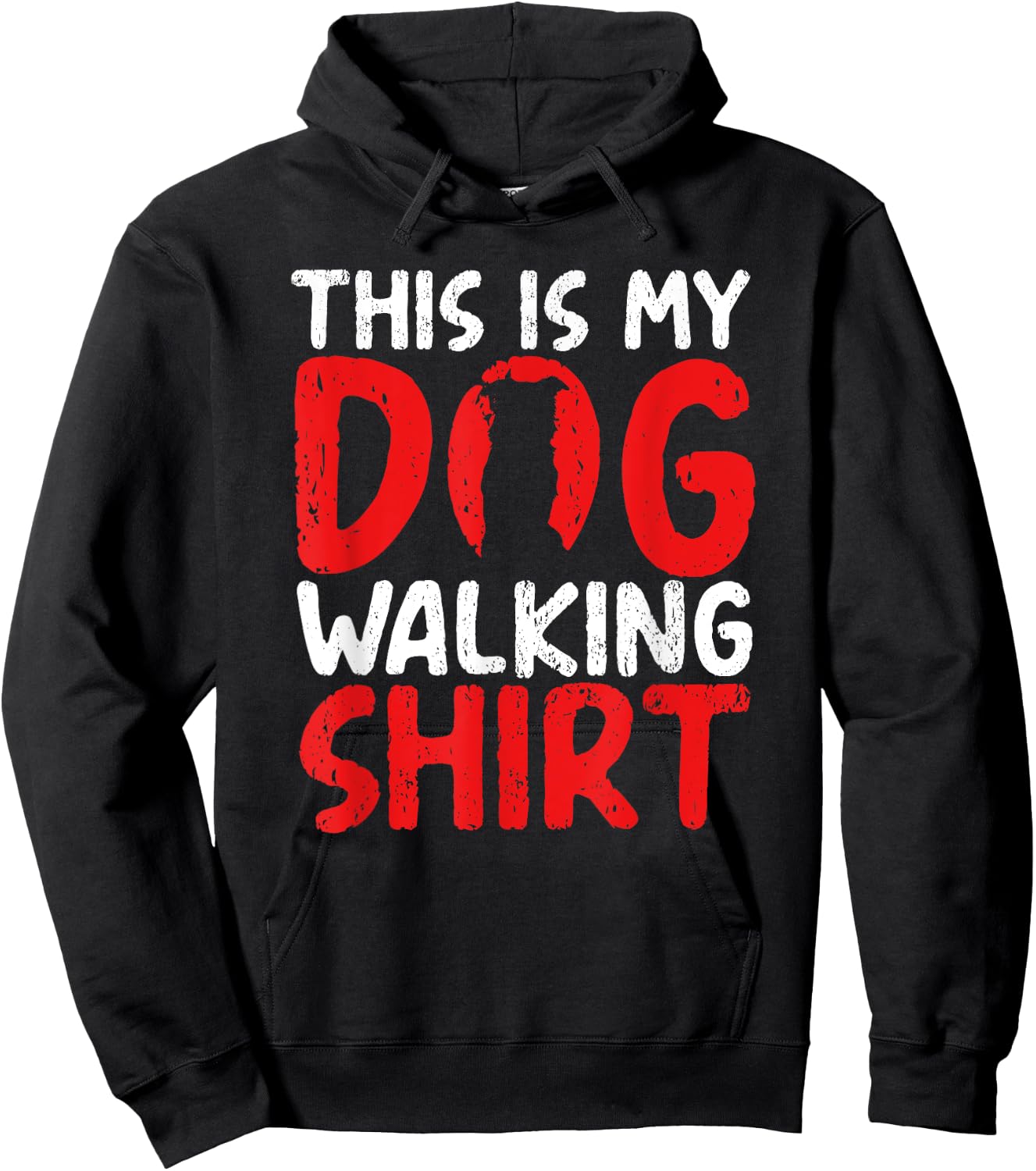 This Is My Dog Walking Pet Lover Owner Sitter Cute Hoodie - Hoodie | Black