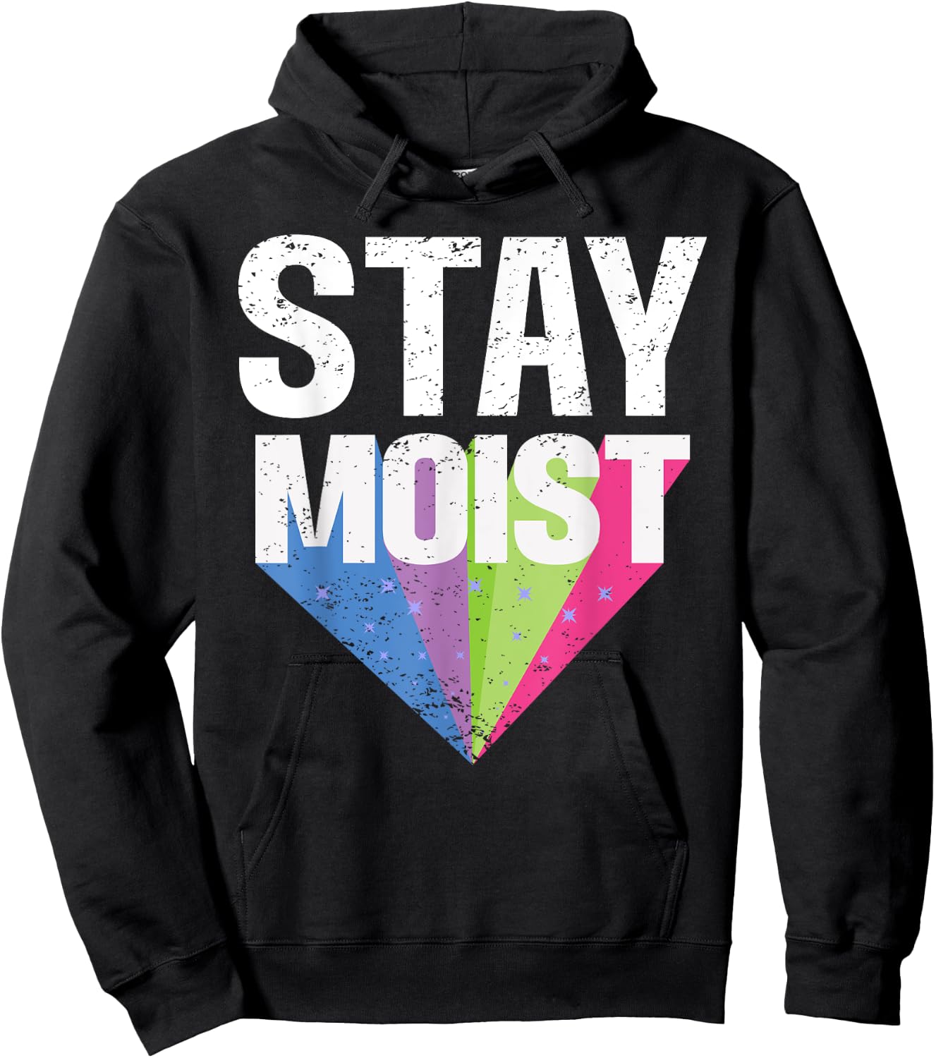 Moist Funny Meme Offensive Weird Cool Hilarious Humorous Hoodie - Hoodie | Black