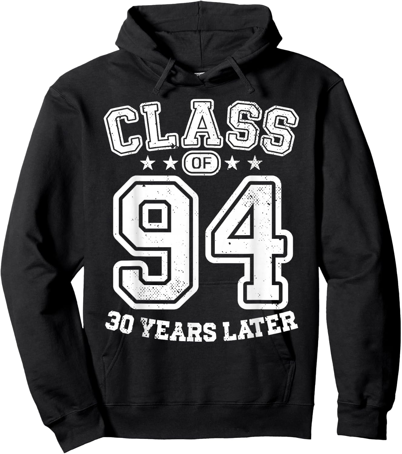 Class 94 30th High School Alumni 30 Yrs 2024 College Reunion Hoodie - Hoodie | Black