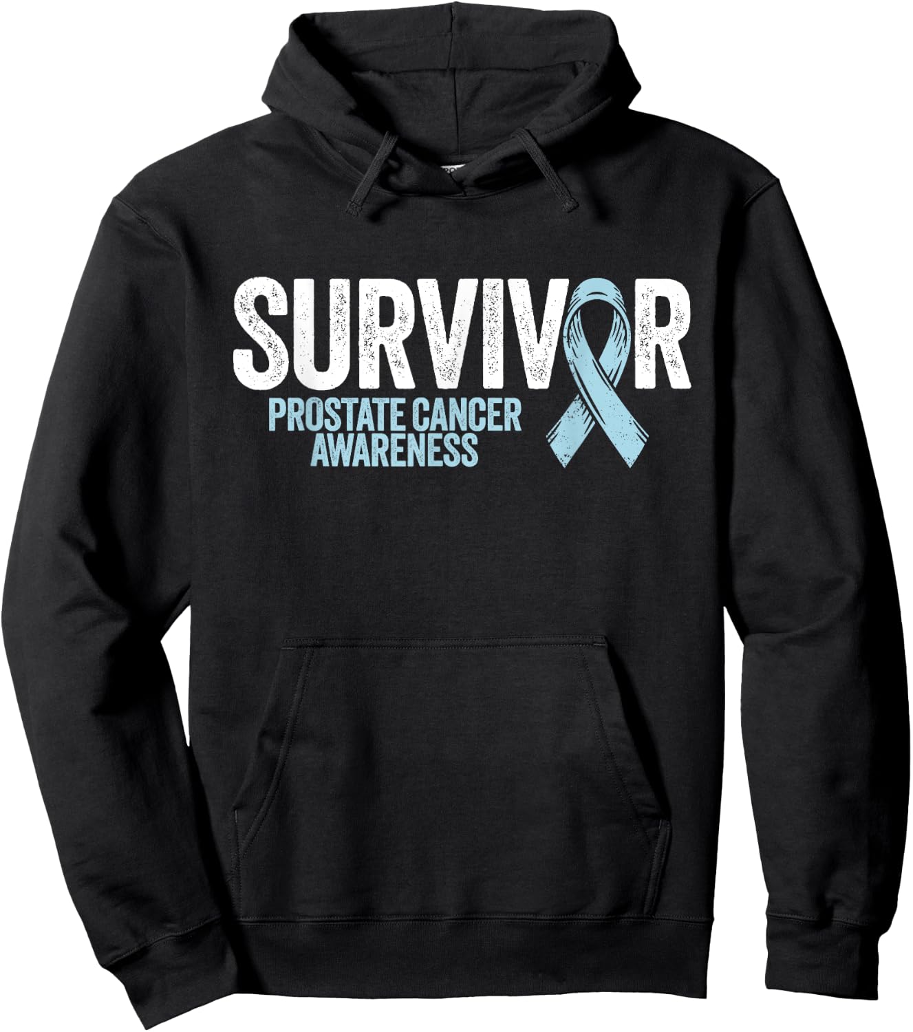 Prostate Cancer Survivor Shirt Prostate Cancer Awareness Hoodie - Hoodie | Black