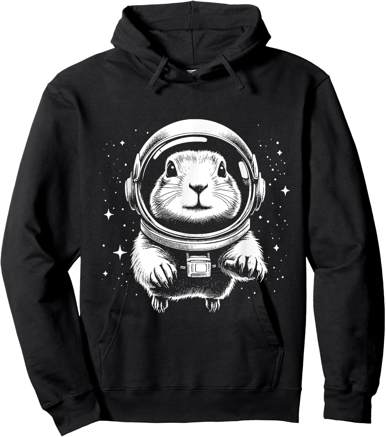 Prairie Dog Dad Mom Space - Astronaut Prairie Dog Women Hoodie - Hoodie | Black