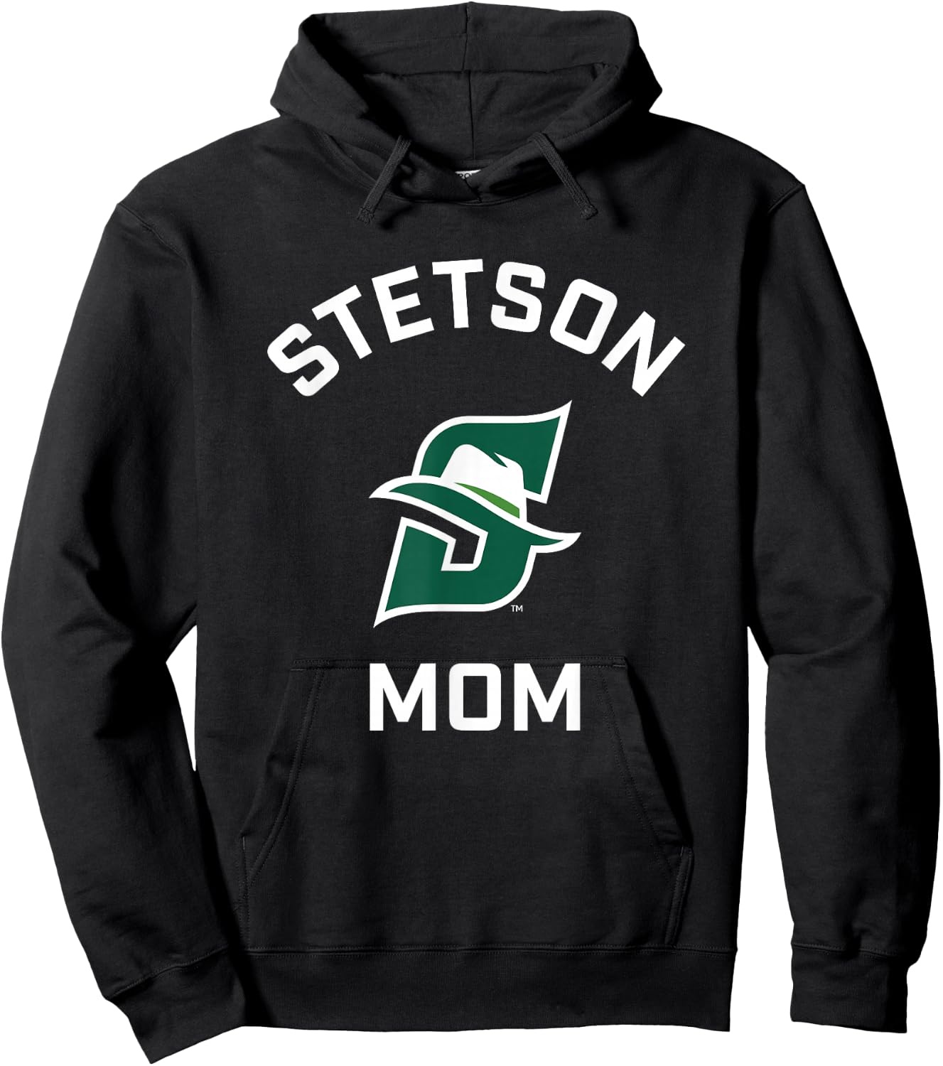 Stetson University Hatters Arched Mom Hoodie - Hoodie | Black
