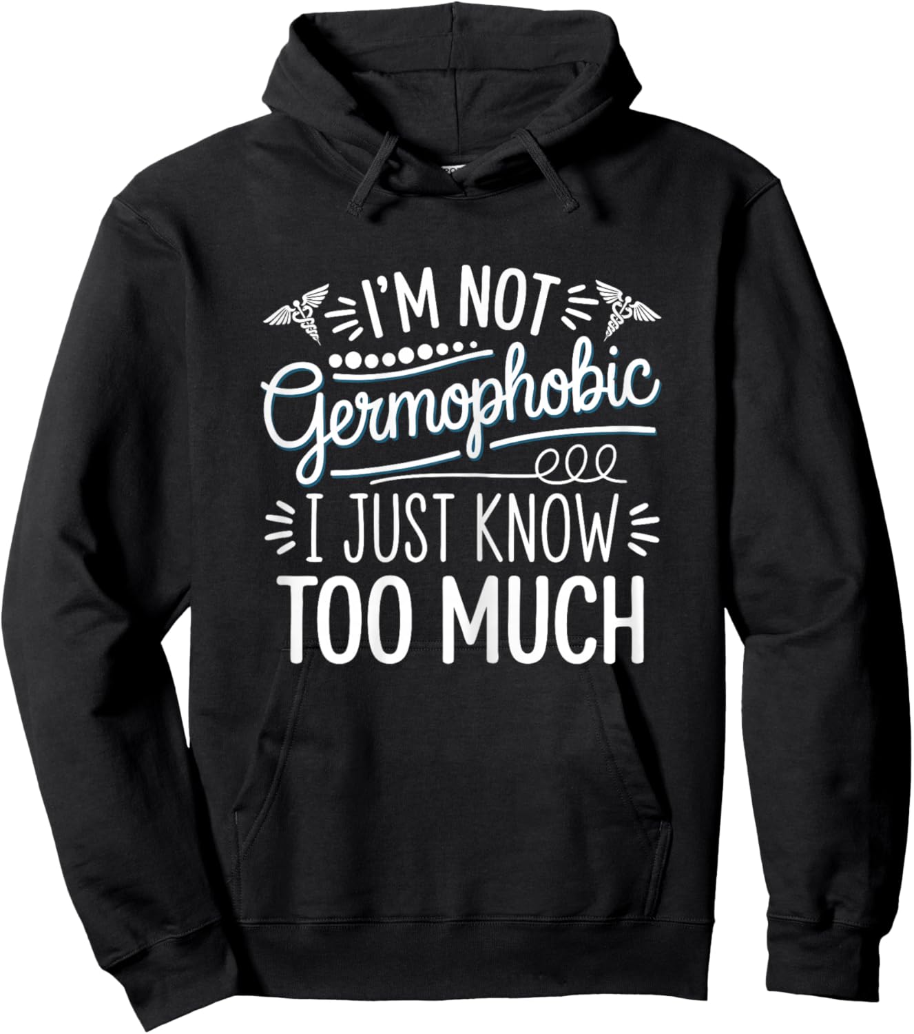 Infection Control Disinfect Germs Infection Control Nurse Hoodie - Hoodie | Black
