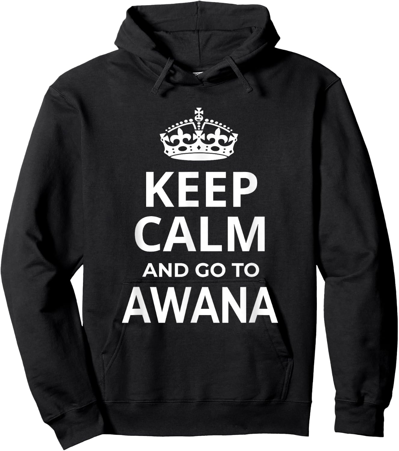 Awana Souvenirs / 'Keep Calm And Go To Awana Beach Resort!' Hoodie - Hoodie | Black