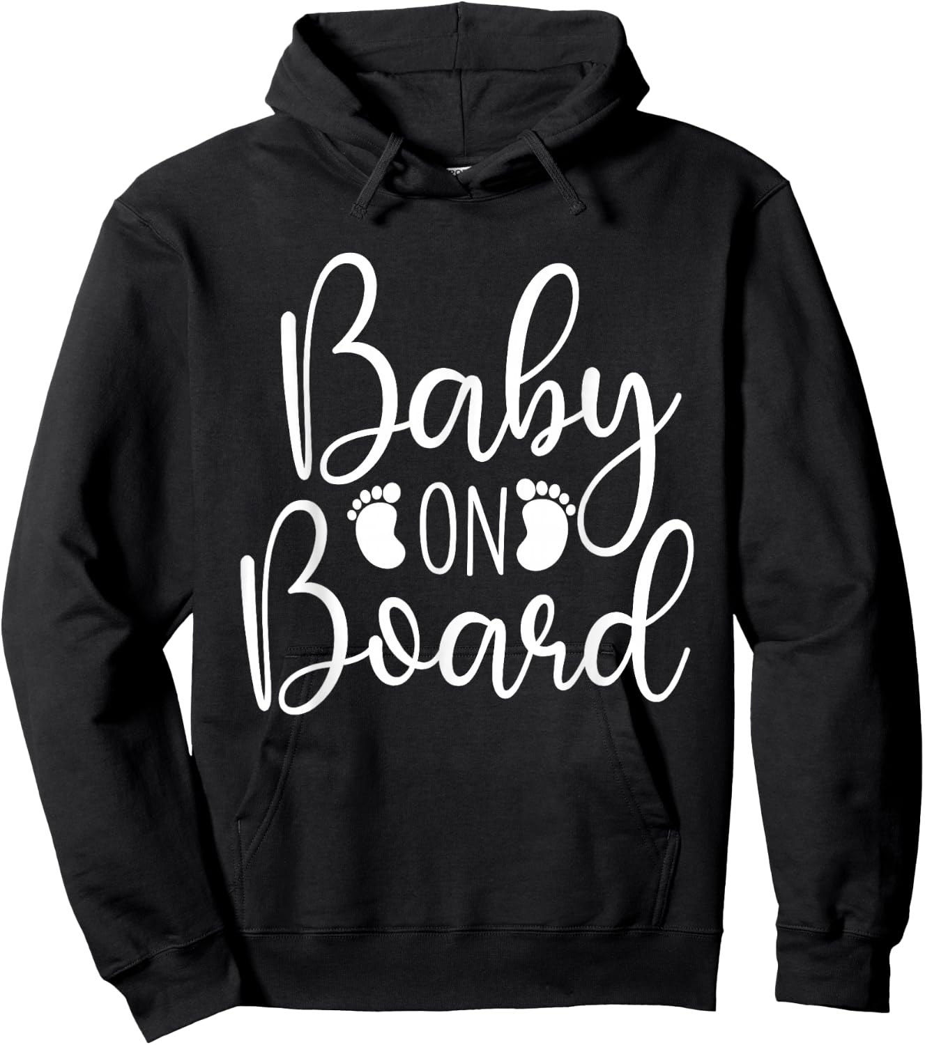 Baby On Board - Gender Reveal Party Baby Shower Pregnancy Hoodie - Hoodie | Black