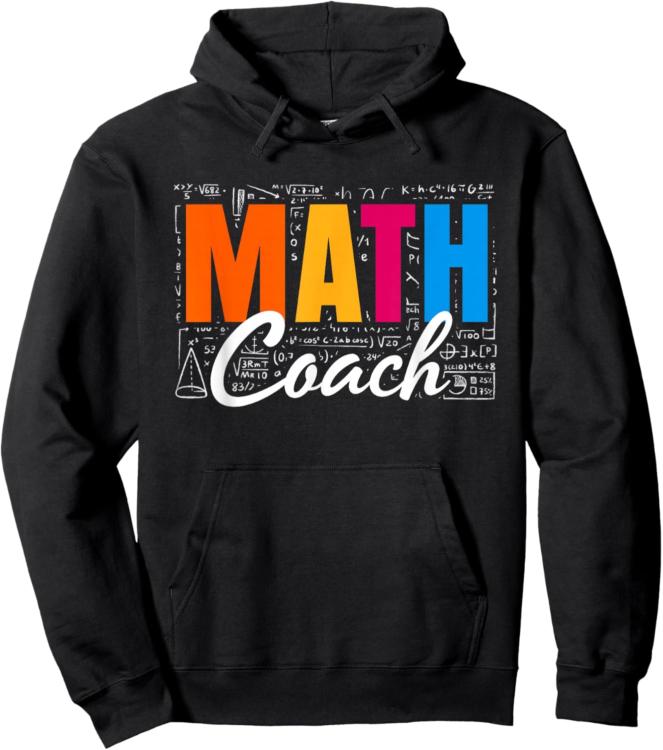 Math Coach Math Teacher Hoodie - Hoodie | Black