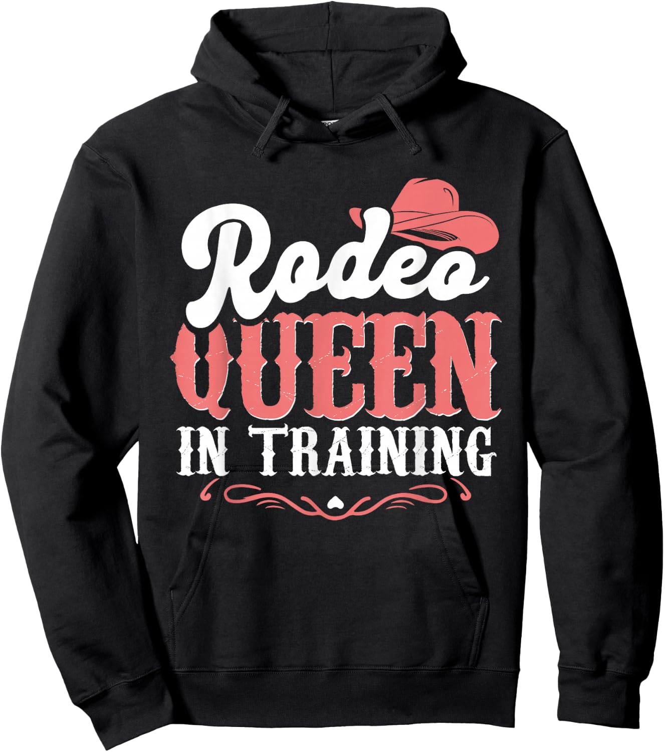 Howdy Equestrian Wild West Country Music Rider Rodeo Cowboy Hoodie - Hoodie | Black