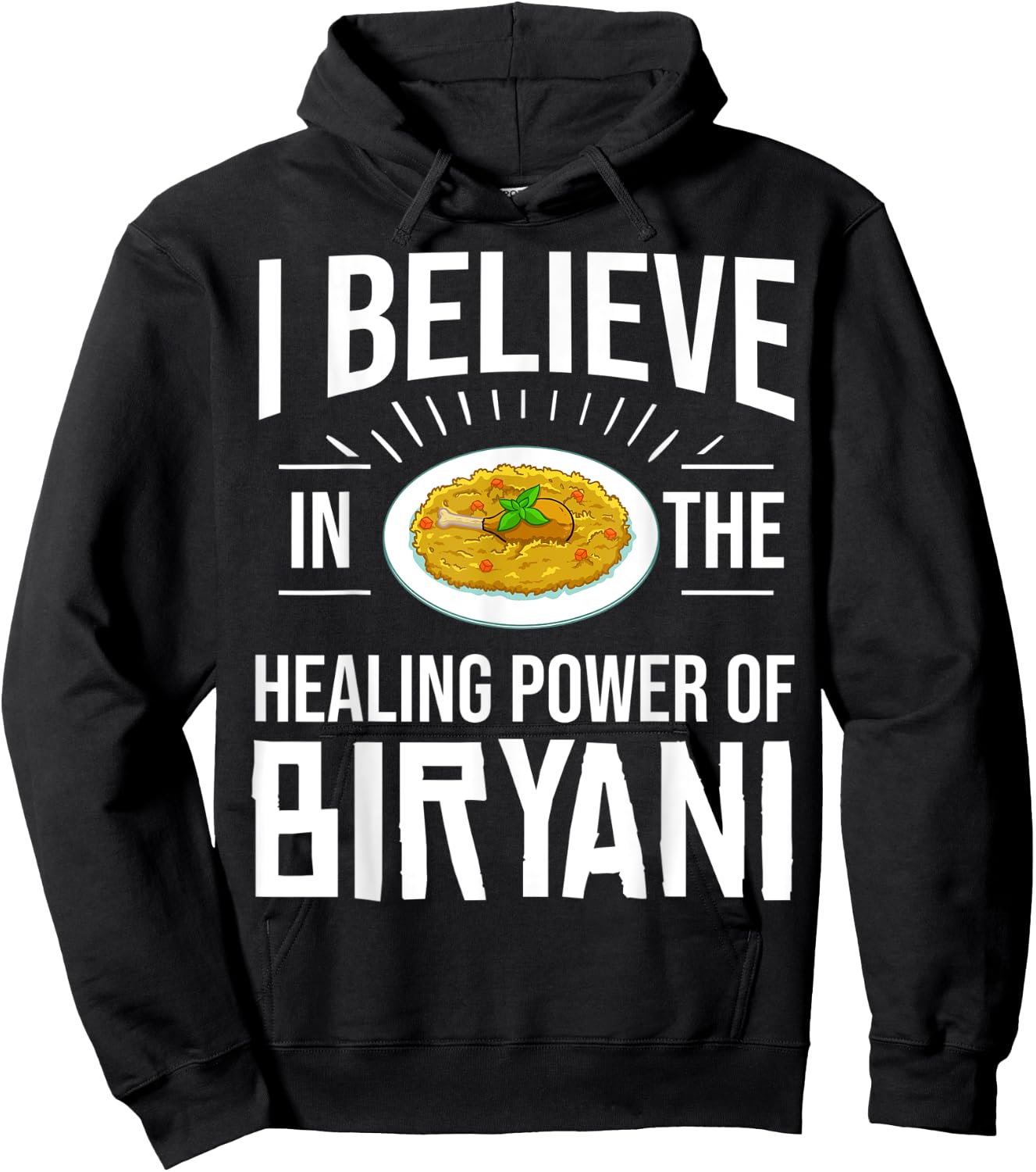 Biryani Gift Pakistani Food Chicken Dum Pot Hoodie - Hoodie | Black