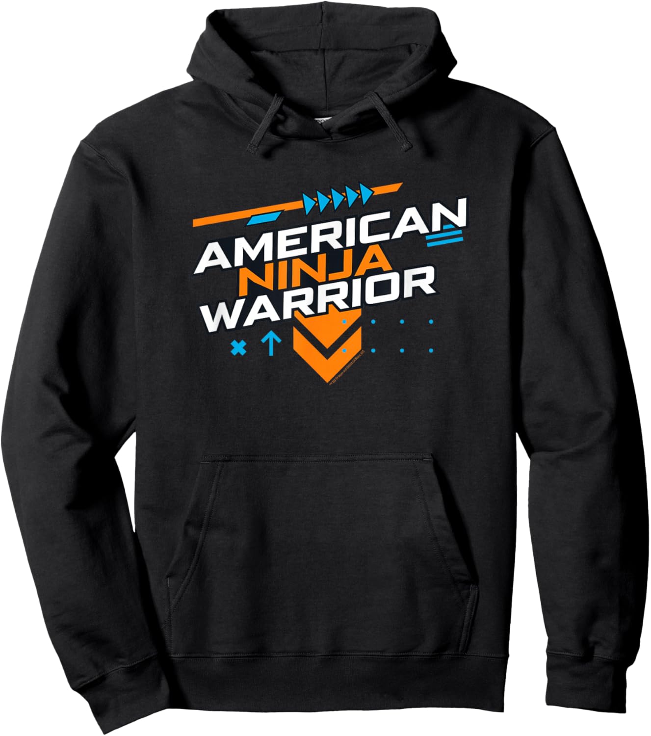 American Ninja Warrior Graphic Standard Hoodie - Hoodie | Black