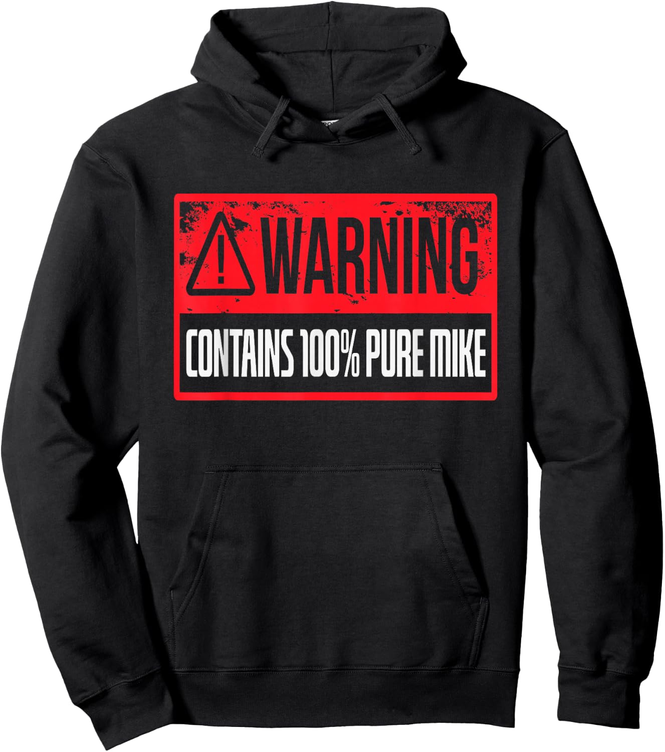 Funny Mike Name Birthday Mike Hoodie - Hoodie | Black