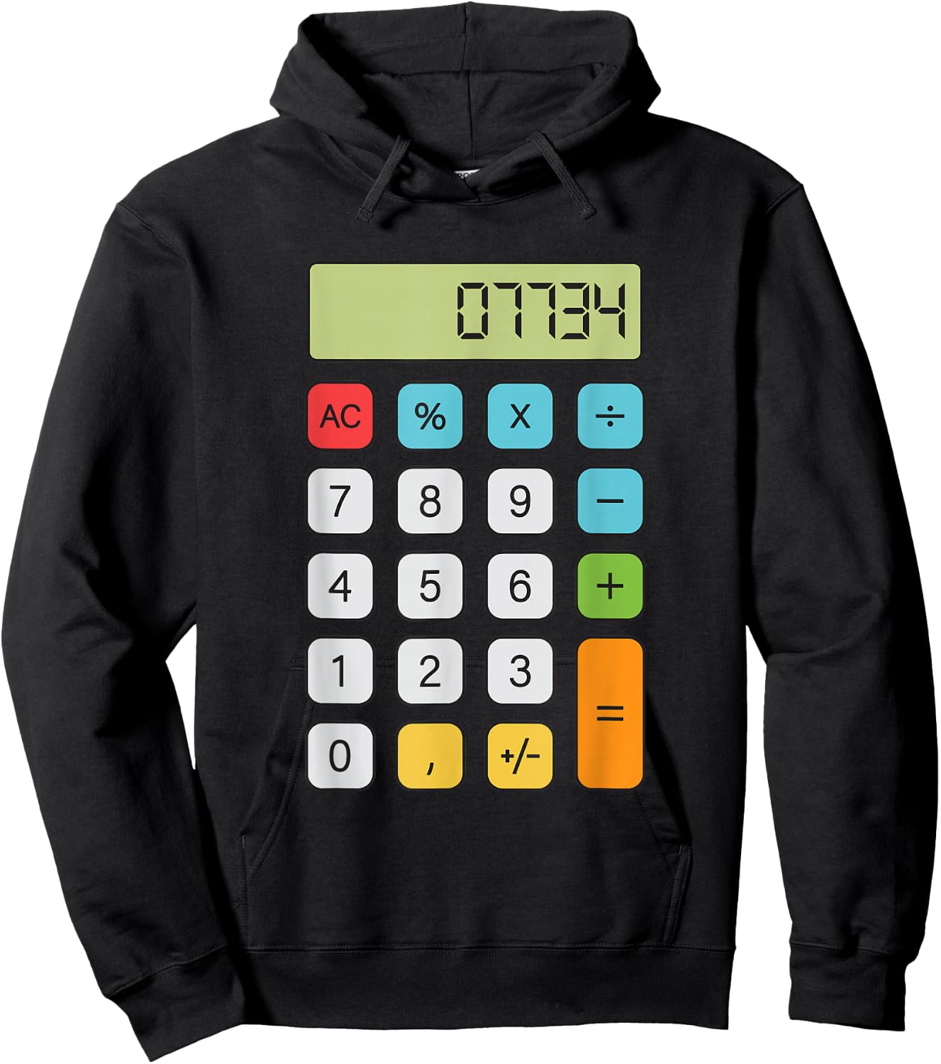 Hello Calculator Hoodie - Hoodie | Black
