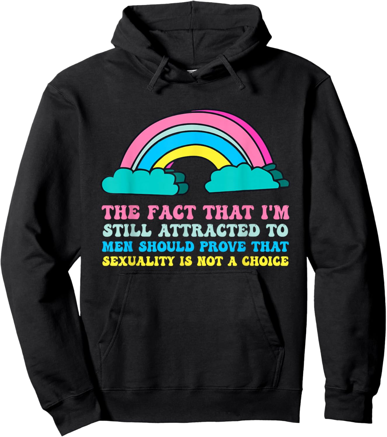 I'm Still Attracted To Men Should Prove That Sexuality Hoodie - Hoodie | Black