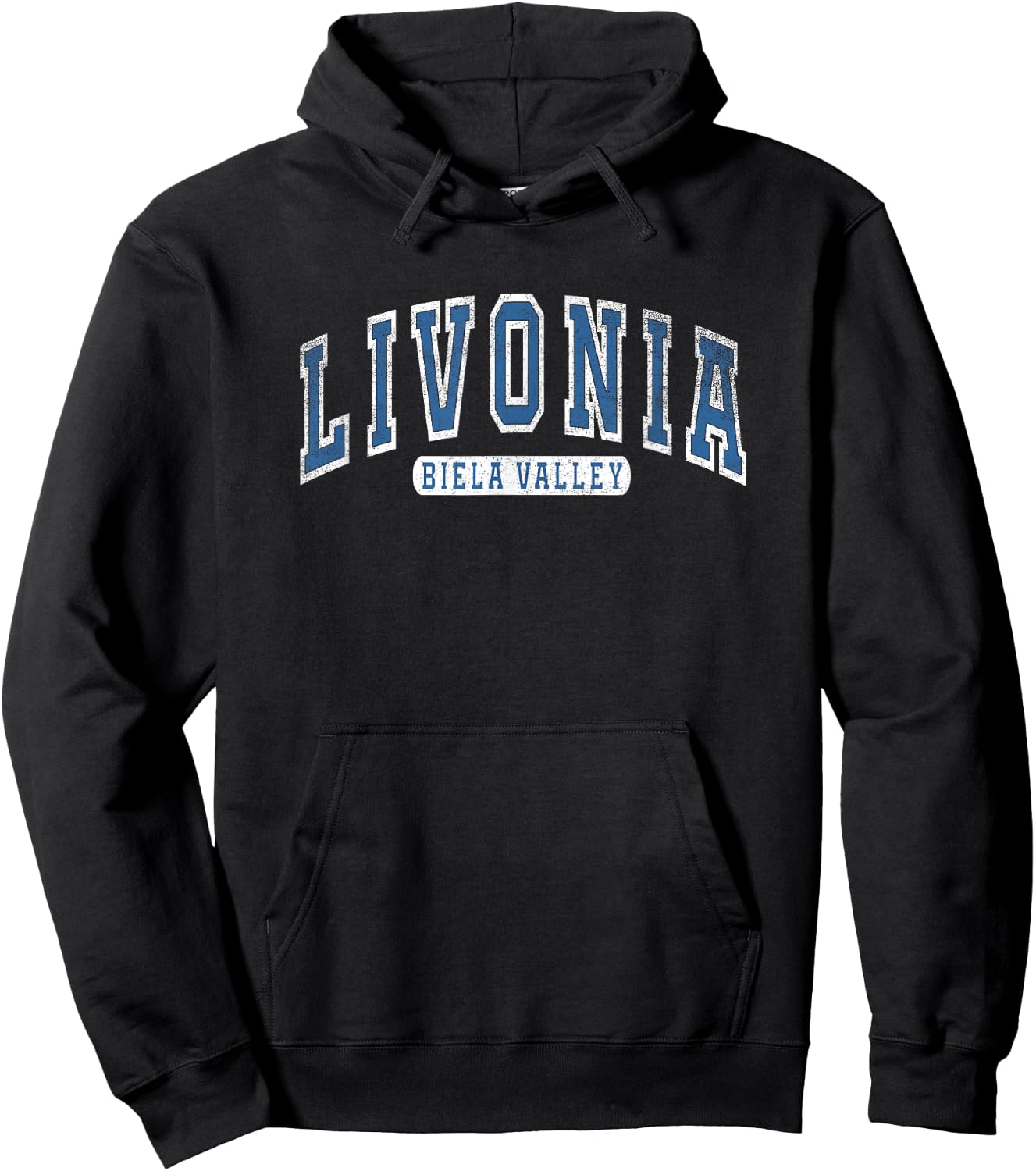 Teamzad Livonia Varsity Dayz Mountains Nature Camping Gamer Gift , Small, Black Hoodie - Hoodie | Black