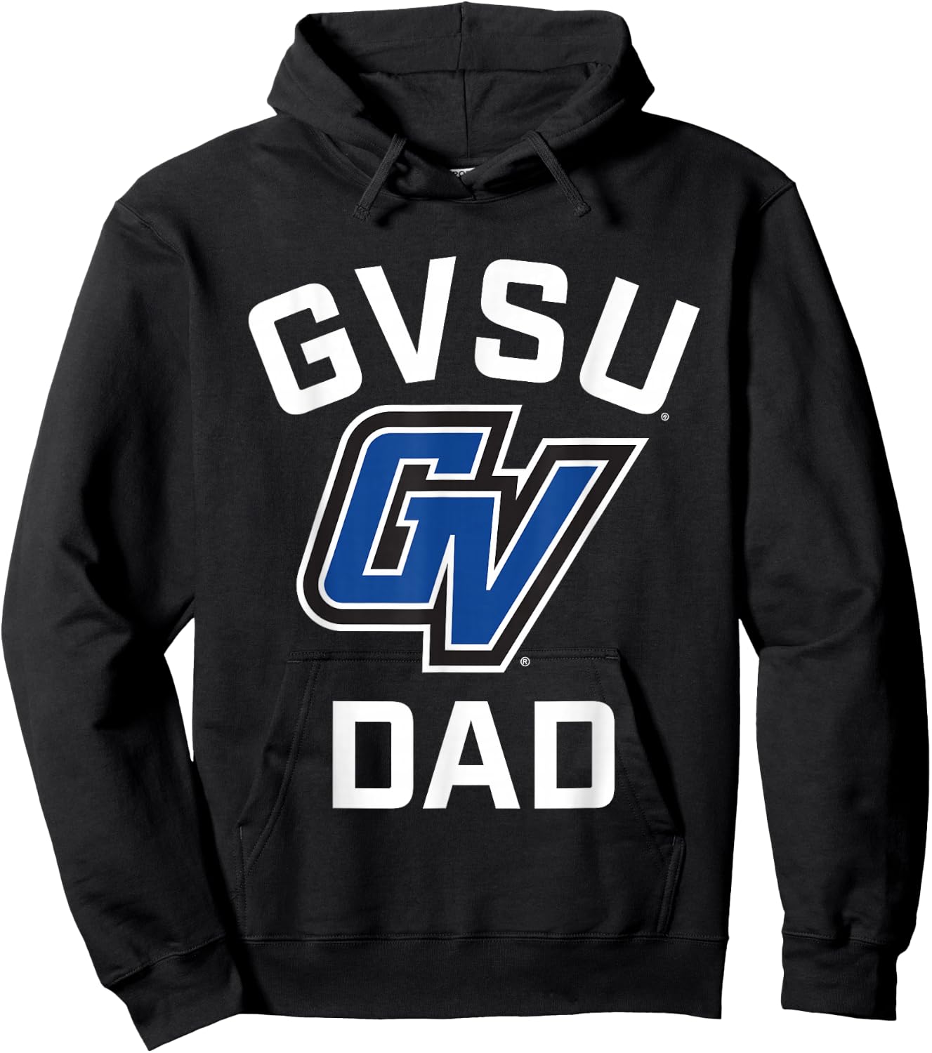 Grand Valley State University GVSU Lakers Arched Dad Hoodie - Hoodie | Black