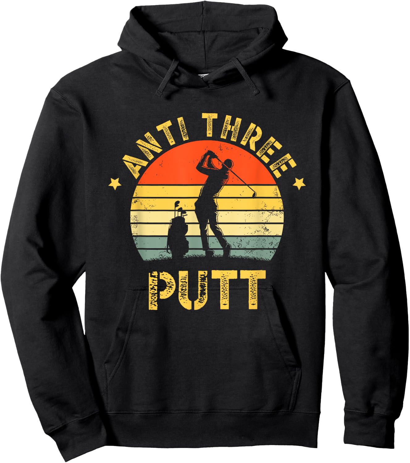 Anti 3 Putt Hoodie - Hoodie | Black