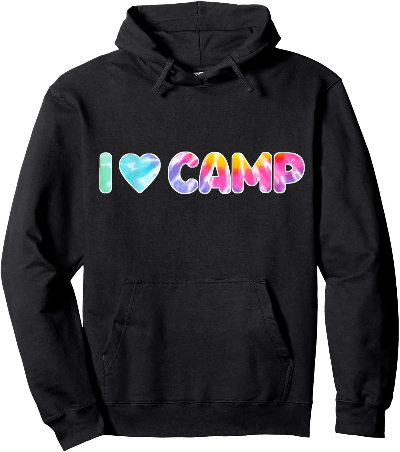 I Love Summer Camp Hoodie - Hoodie | Black