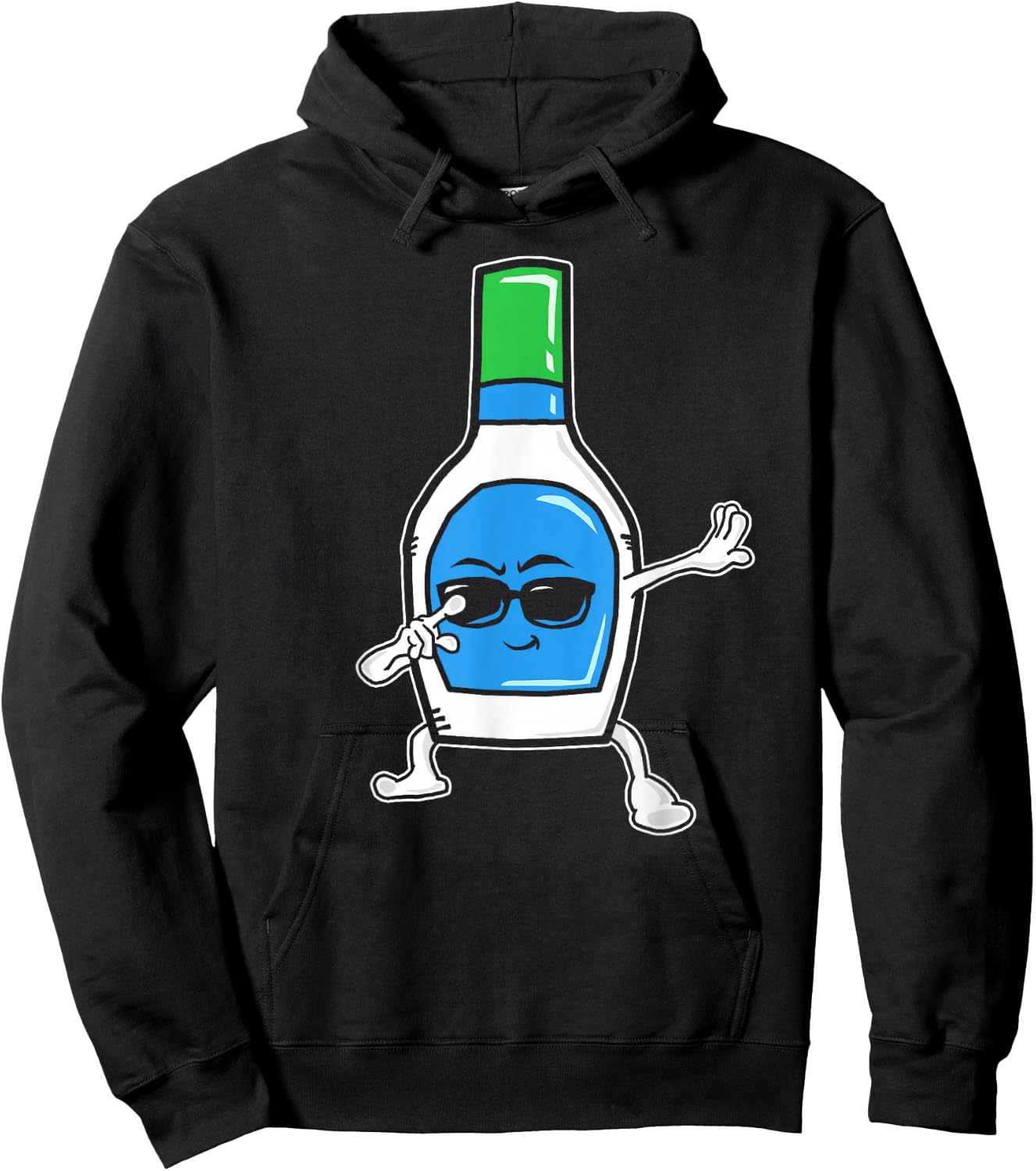 Dabbing Ranch Dressing Drawing Kids Hoodie - Hoodie | Black
